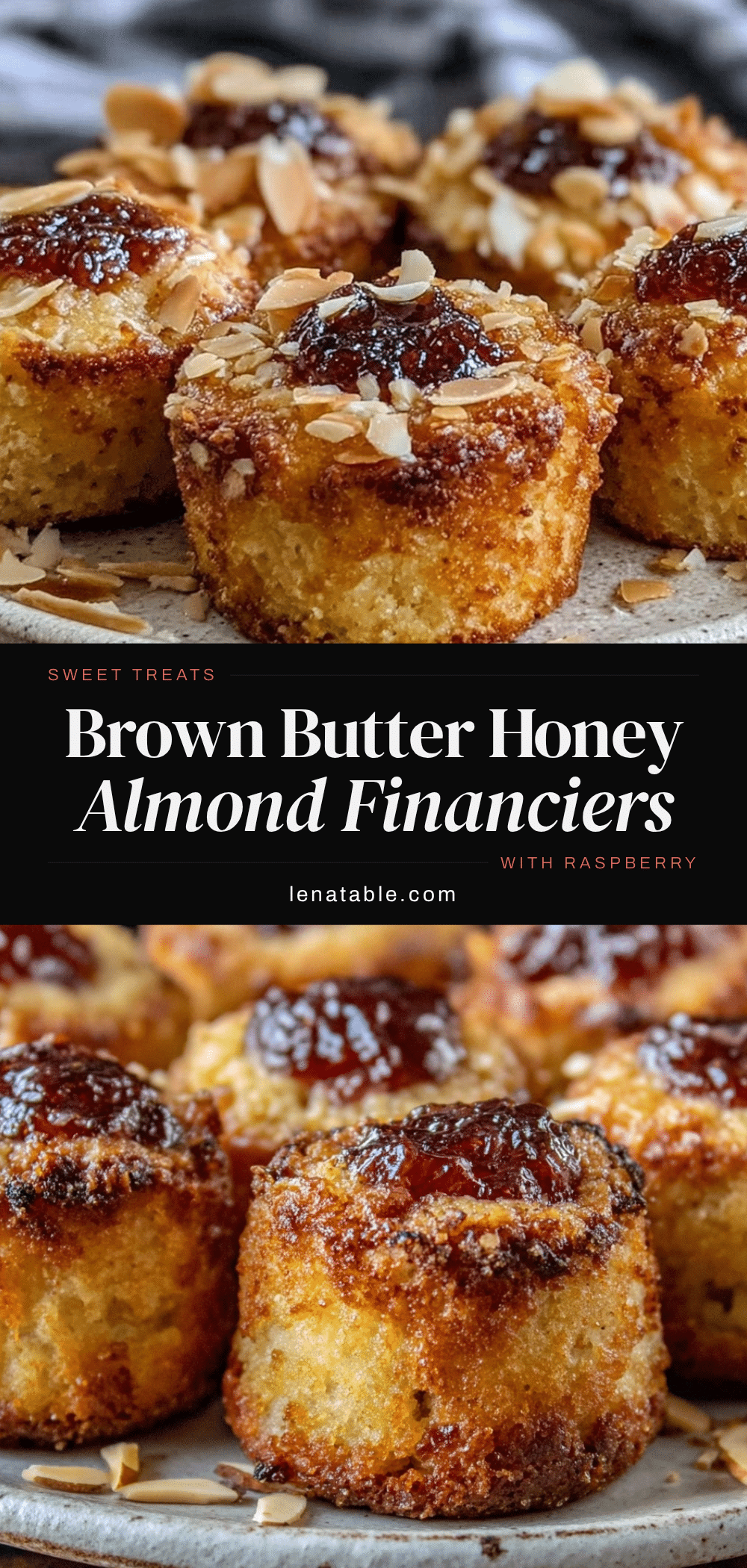 brown butter honey almond financiers recipe