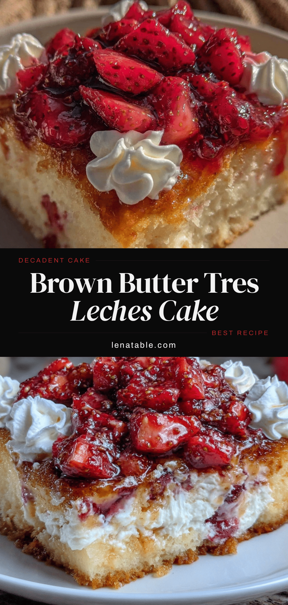brown butter tres leches cake recipe