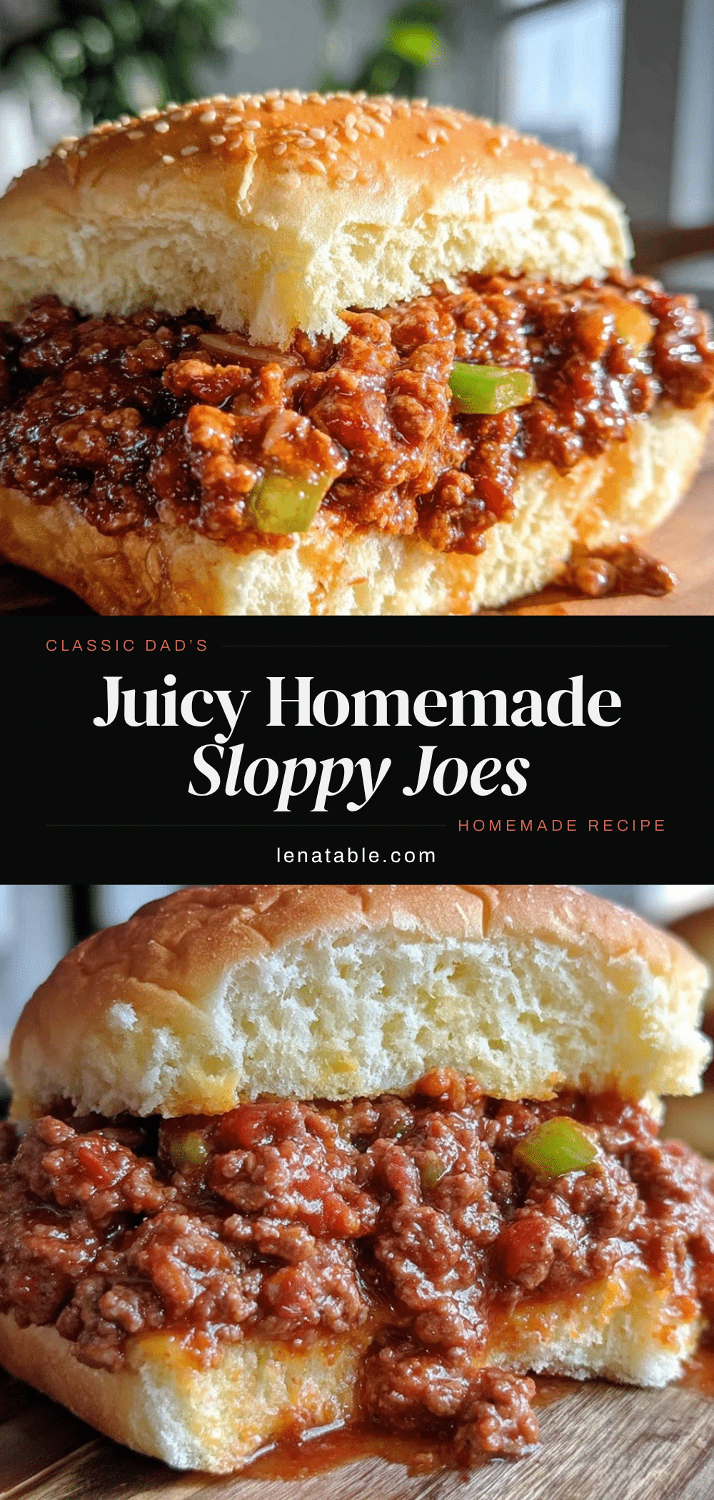 classic homemade sloppy joes recipe