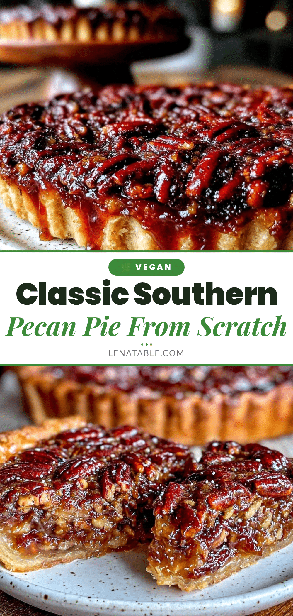 classic homemade southern pecan pie recipe