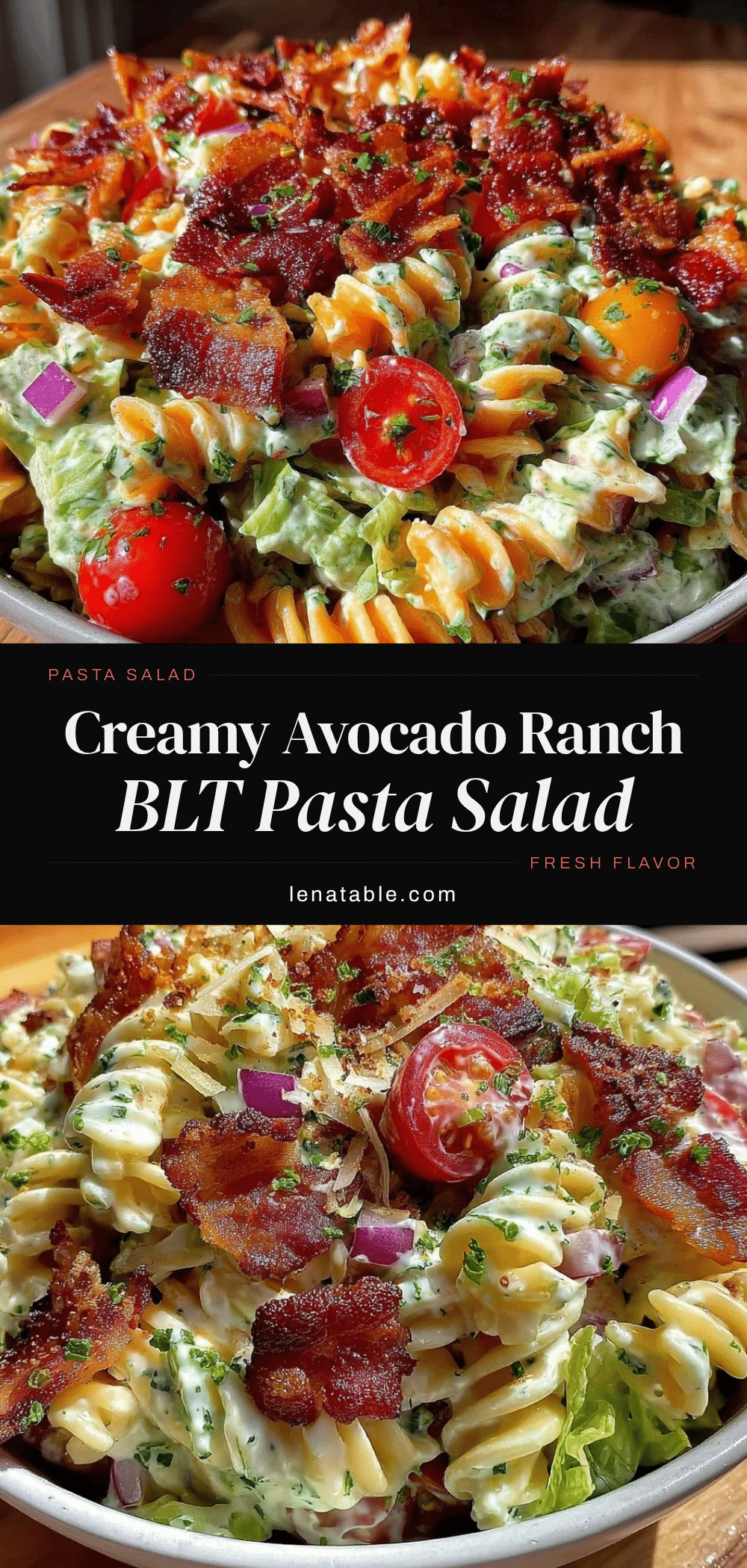 creamy blt pasta salad recipe