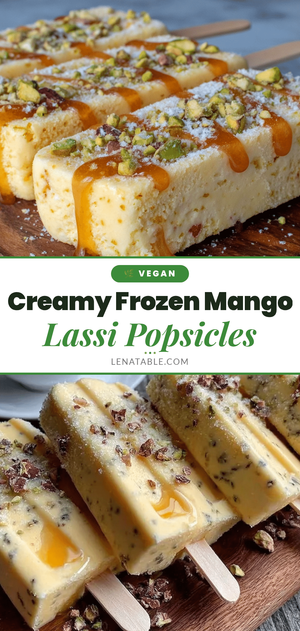 creamy frozen mango lassi popsicles recipe