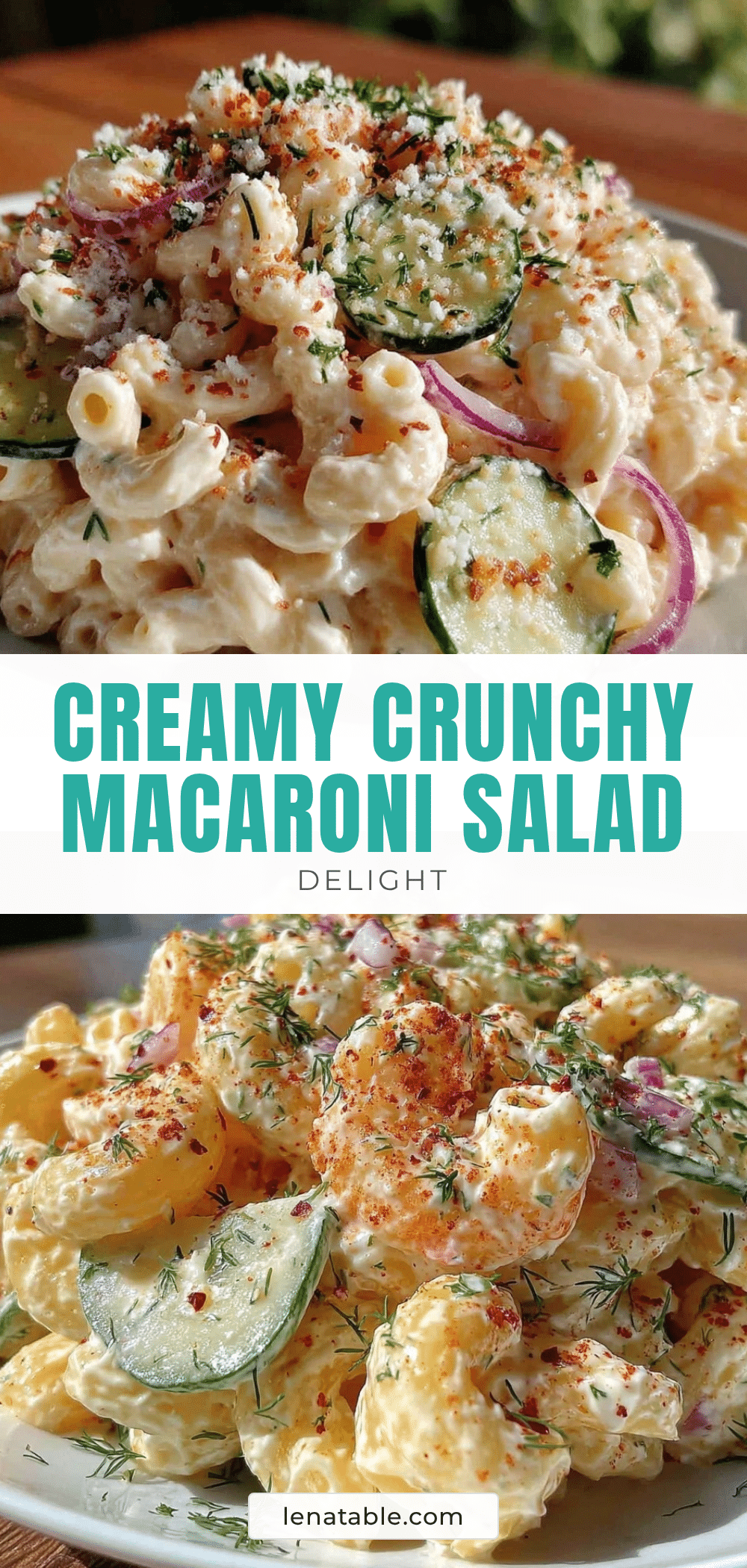 creamy macaroni salad recipe