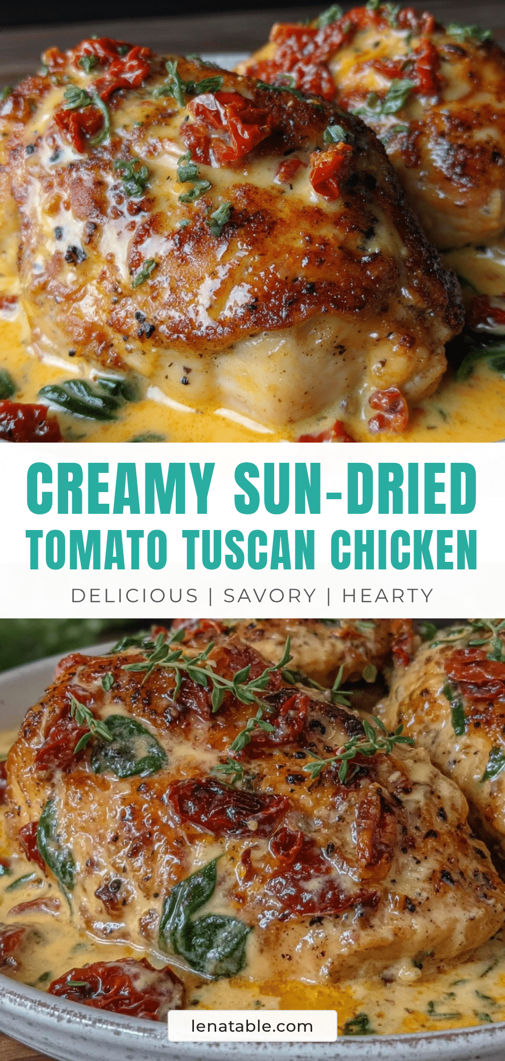 Creamy Tuscan Chicken recipe