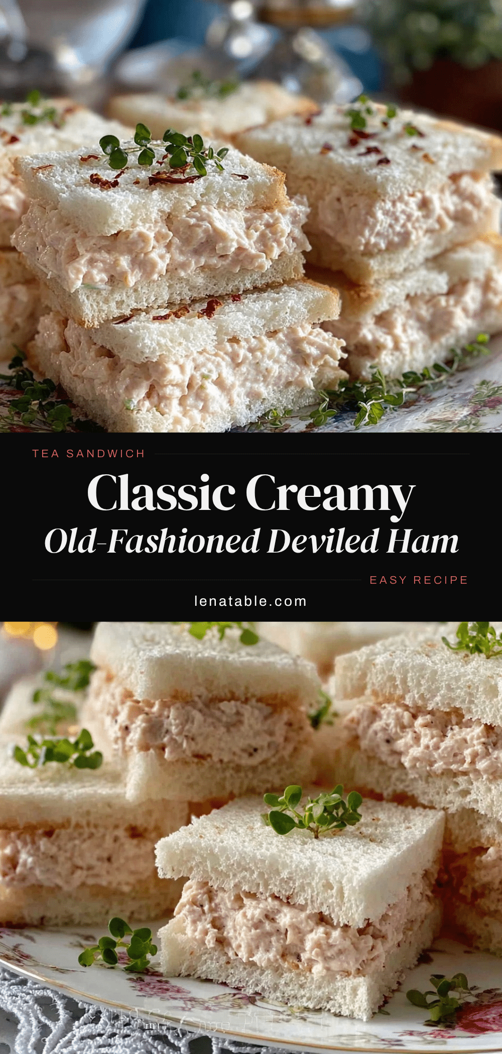 deviled ham tea sandwiches recipe