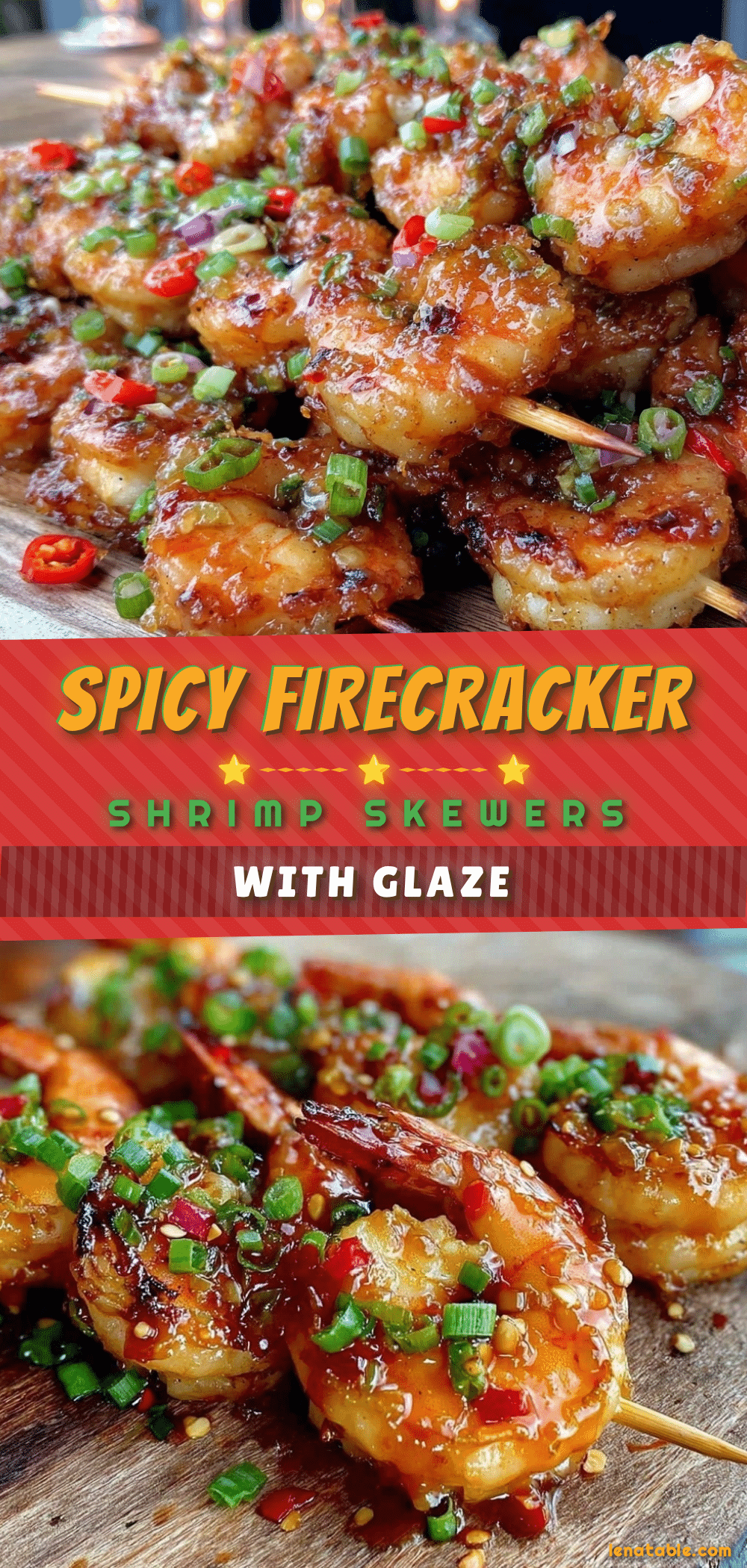 firecracker shrimp skewers recipe