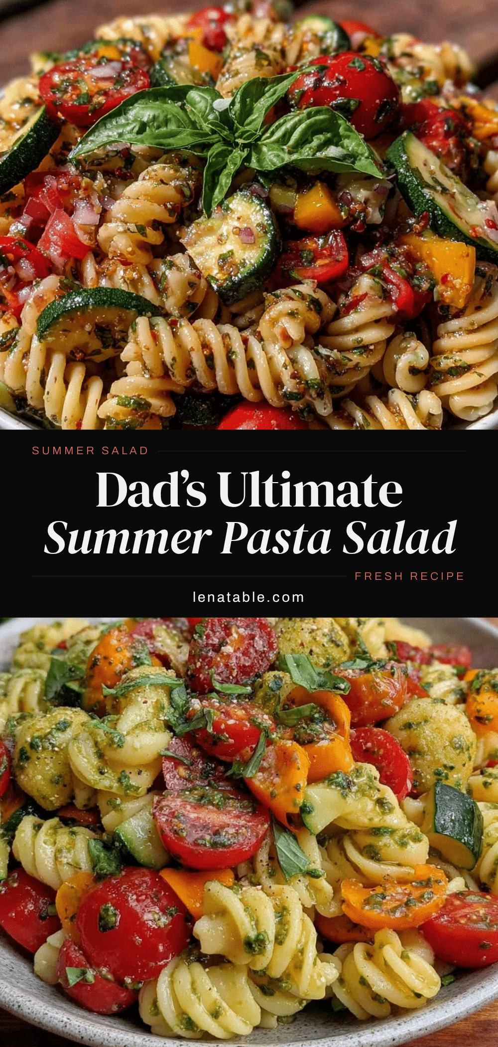 fresh dads summer pasta salad recipe