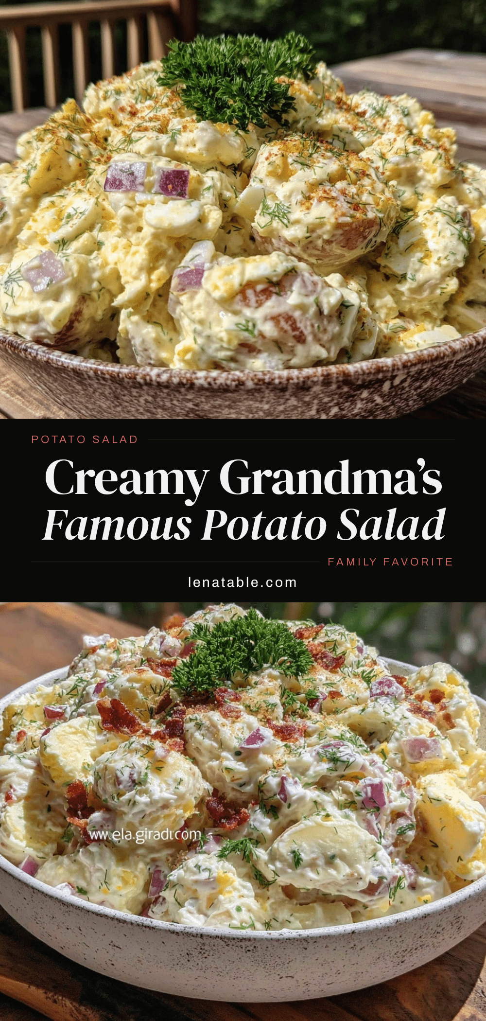grandma’s famous potato salad recipe recipe