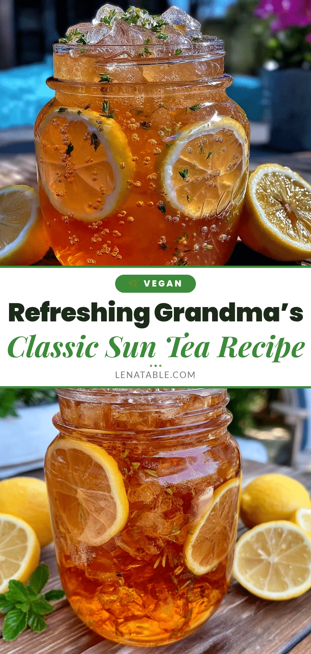 grandmas classic sun tea recipe recipe