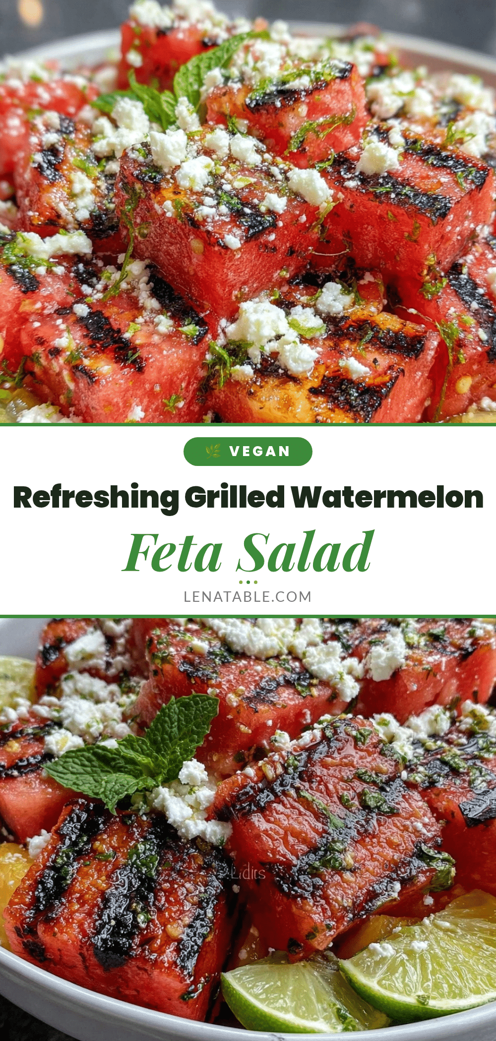 grilled watermelon feta salad recipe
