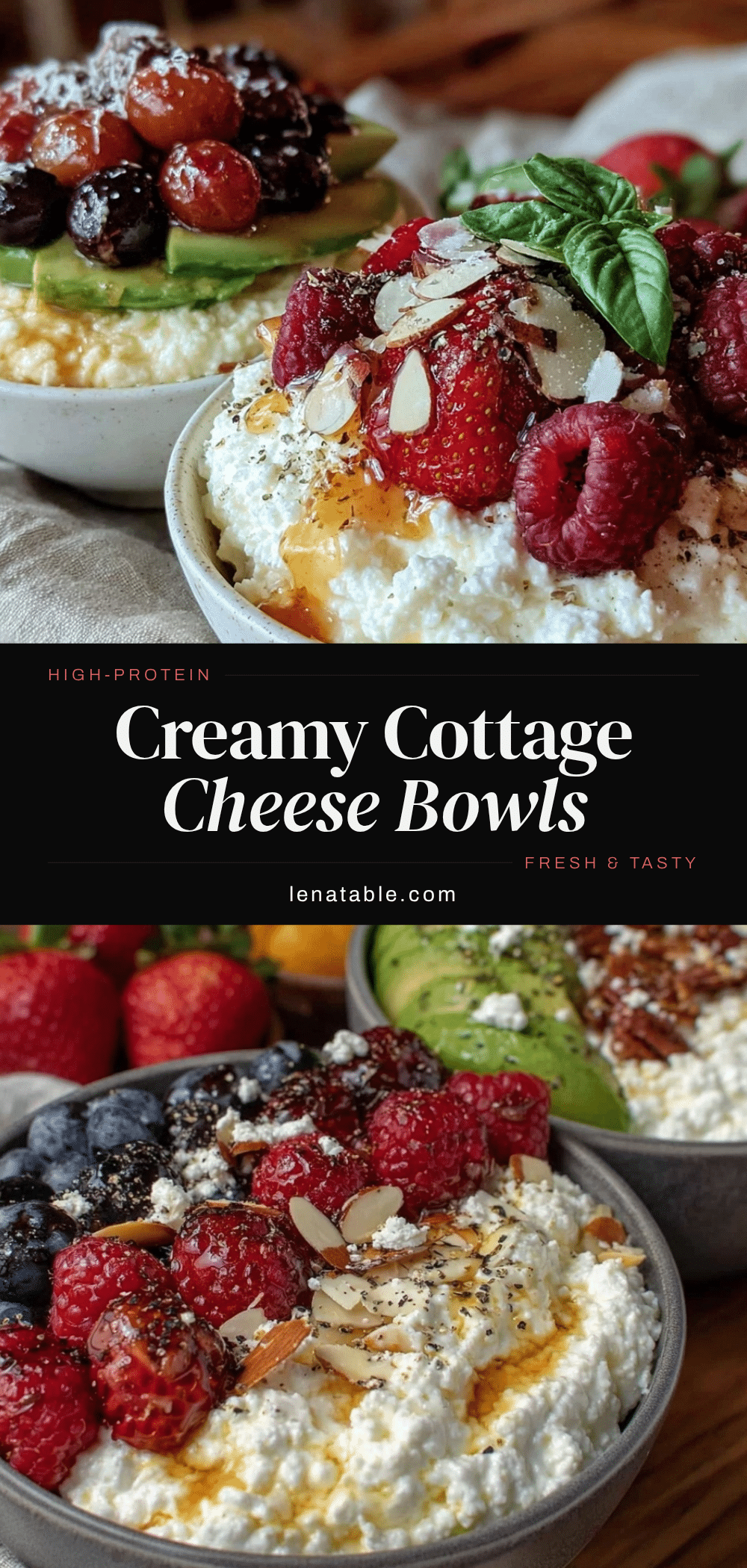 healthy high-protein cottage cheese bowls recipe