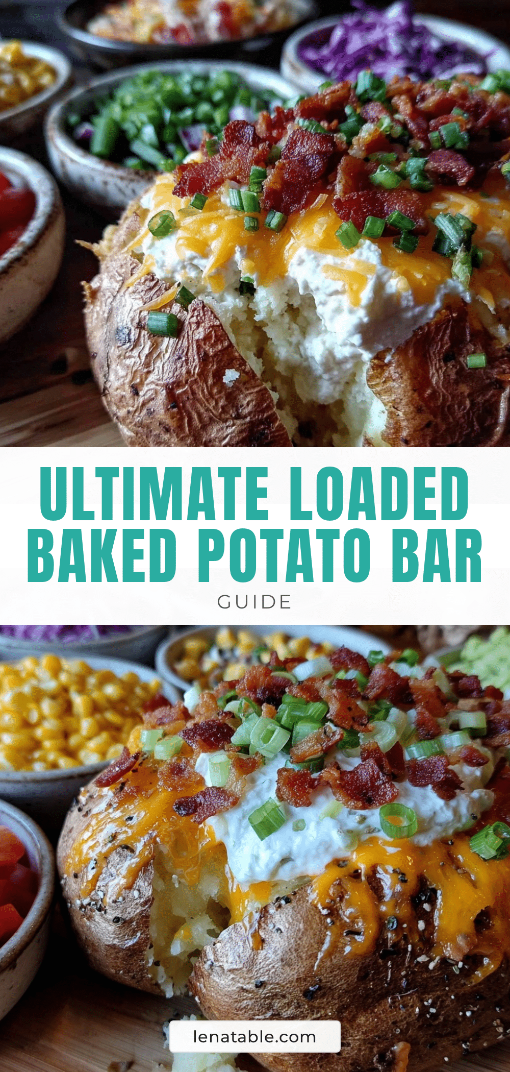 loaded baked potato bar recipe