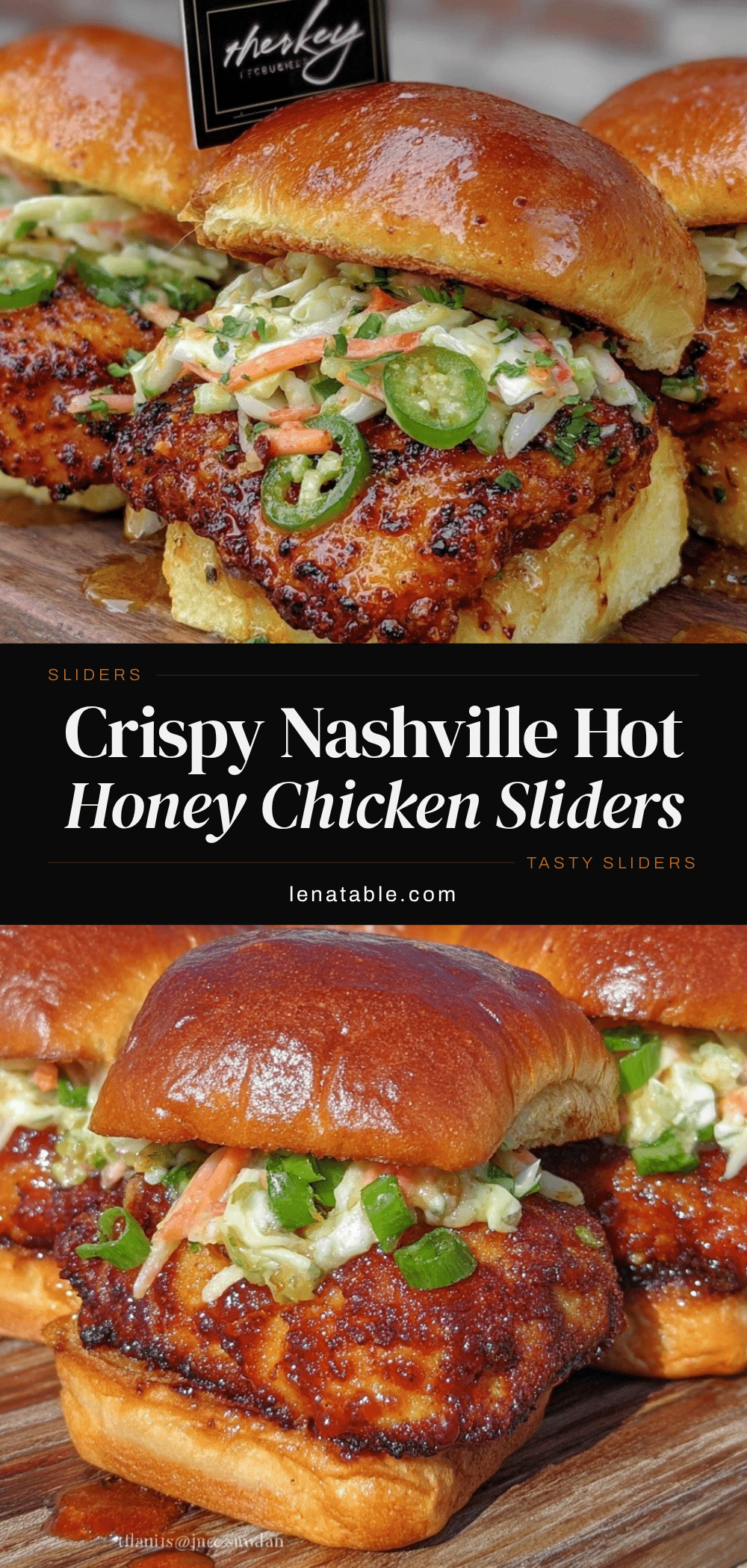 Nashville hot honey chicken sliders recipe