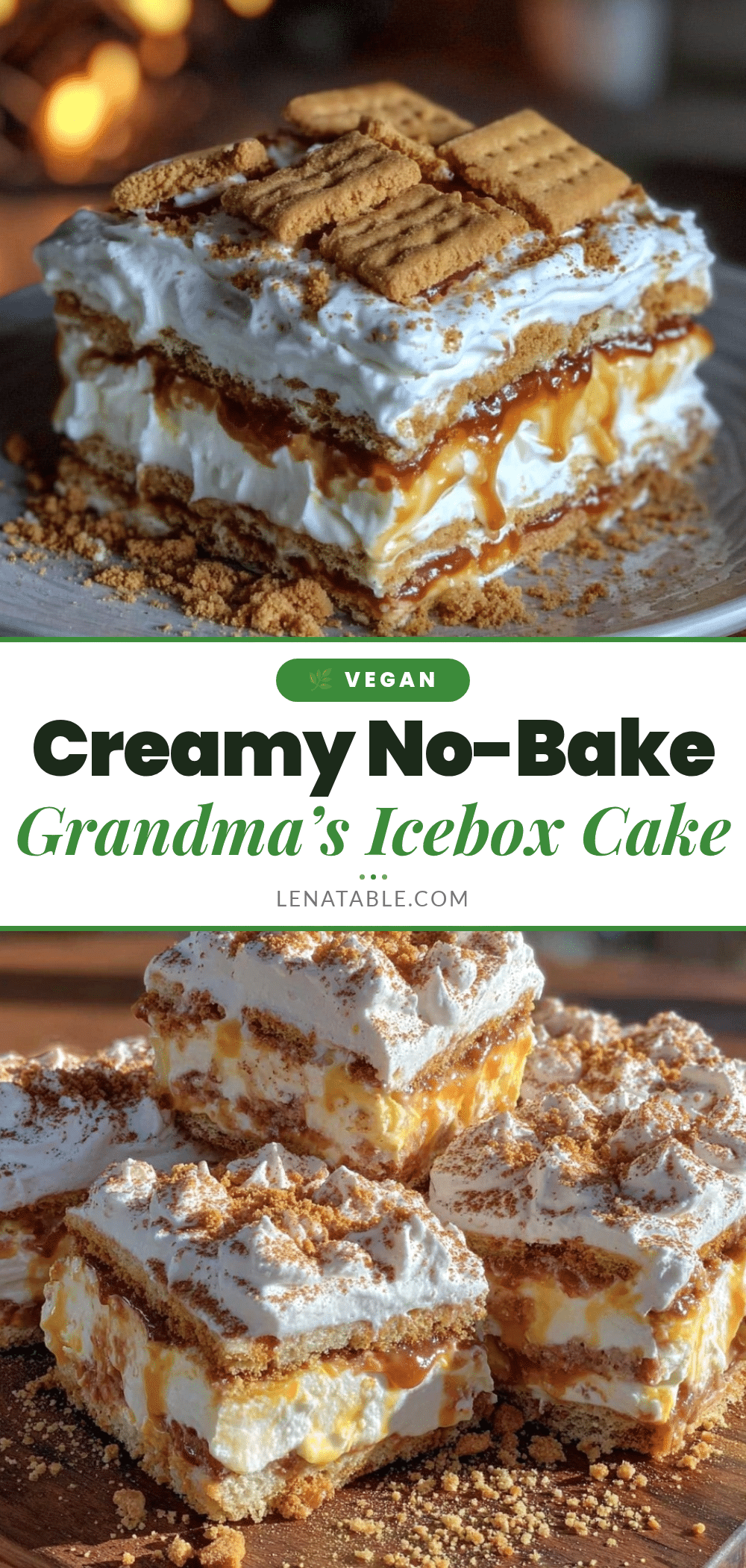 no-bake icebox cake recipe