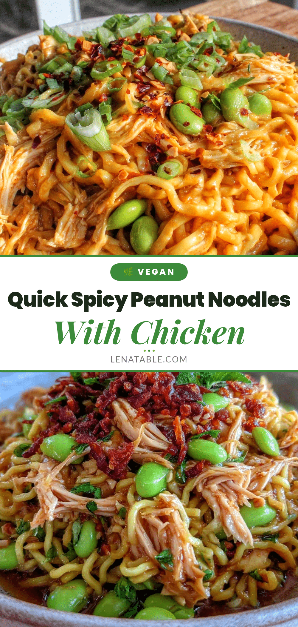 quick spicy peanut noodles recipe