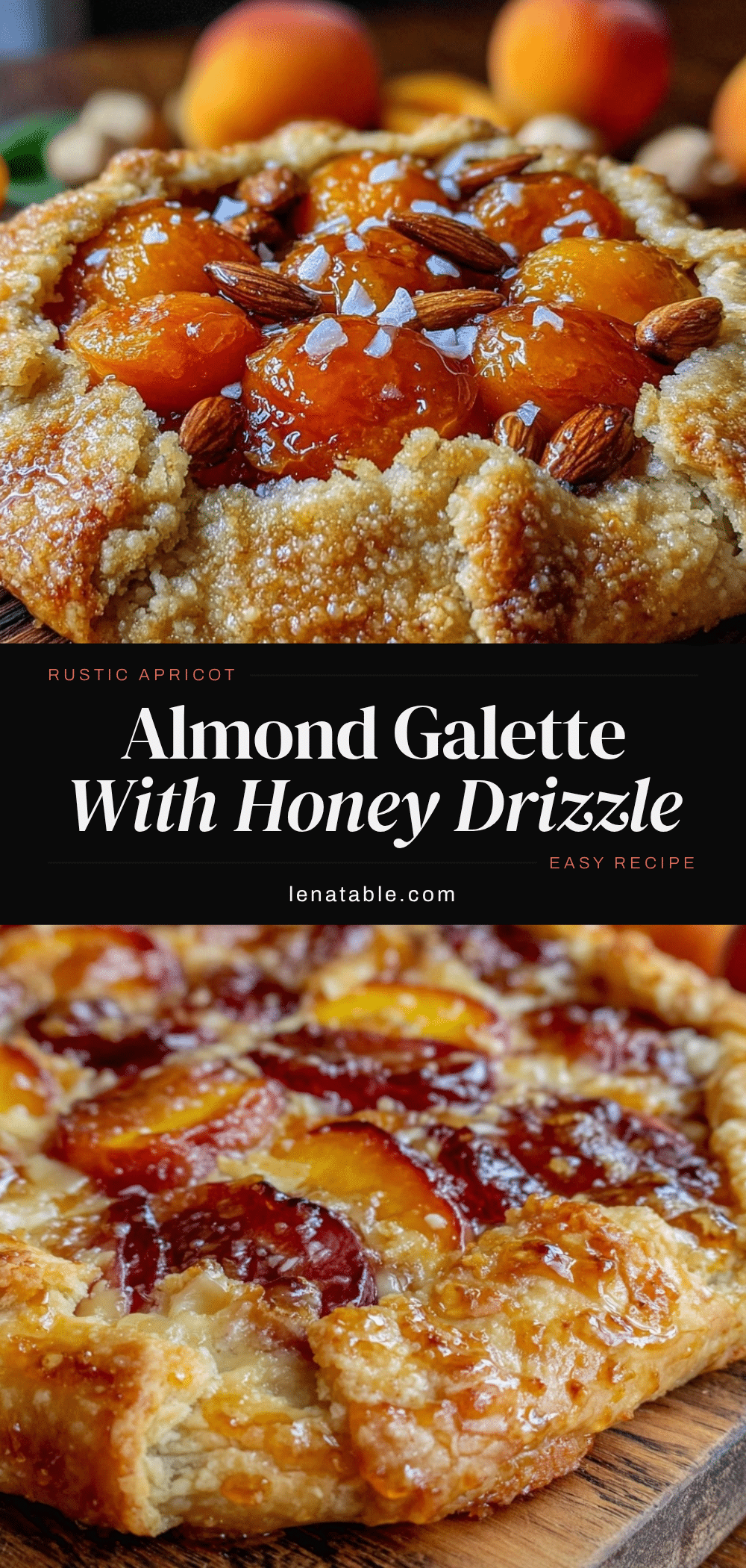 rustic apricot almond galette recipe