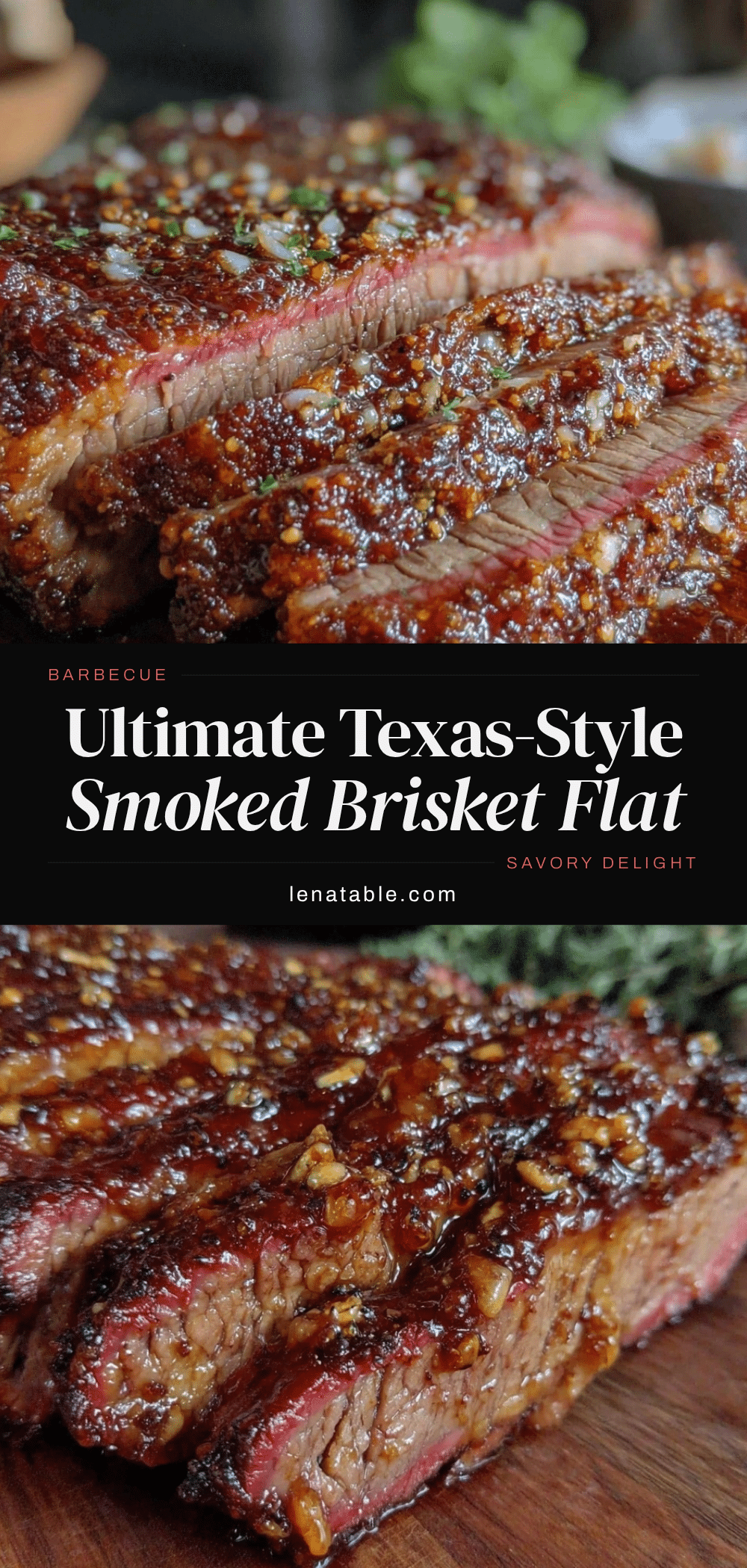 smoked brisket flat recipe