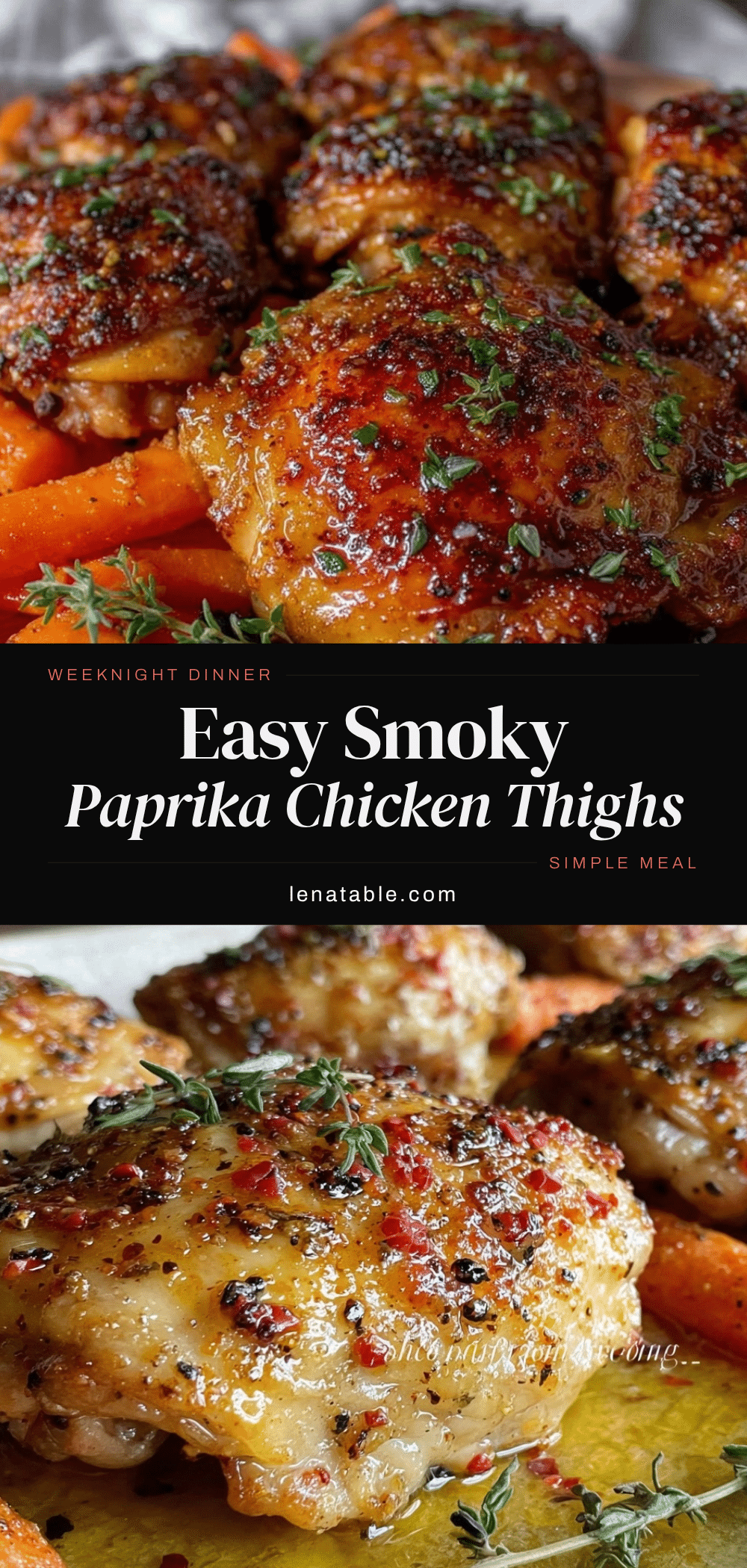 smoky paprika chicken thighs recipe
