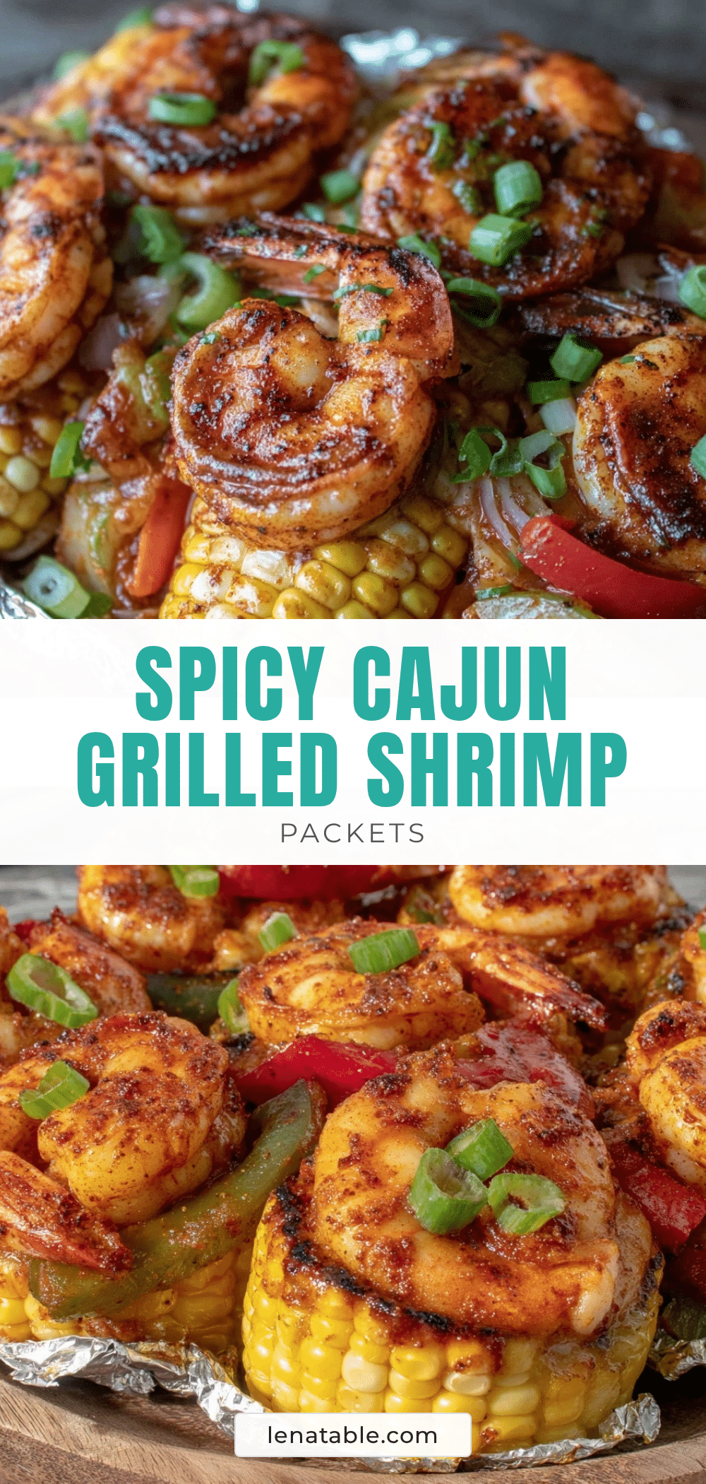 cajun grilled shrimp foil packets recipe