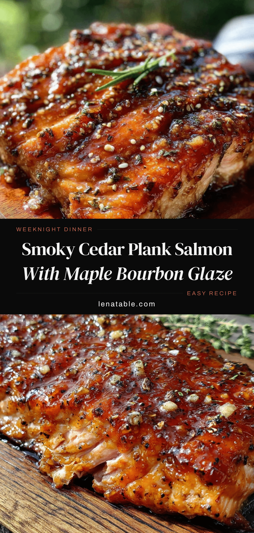 cedar plank salmon recipe