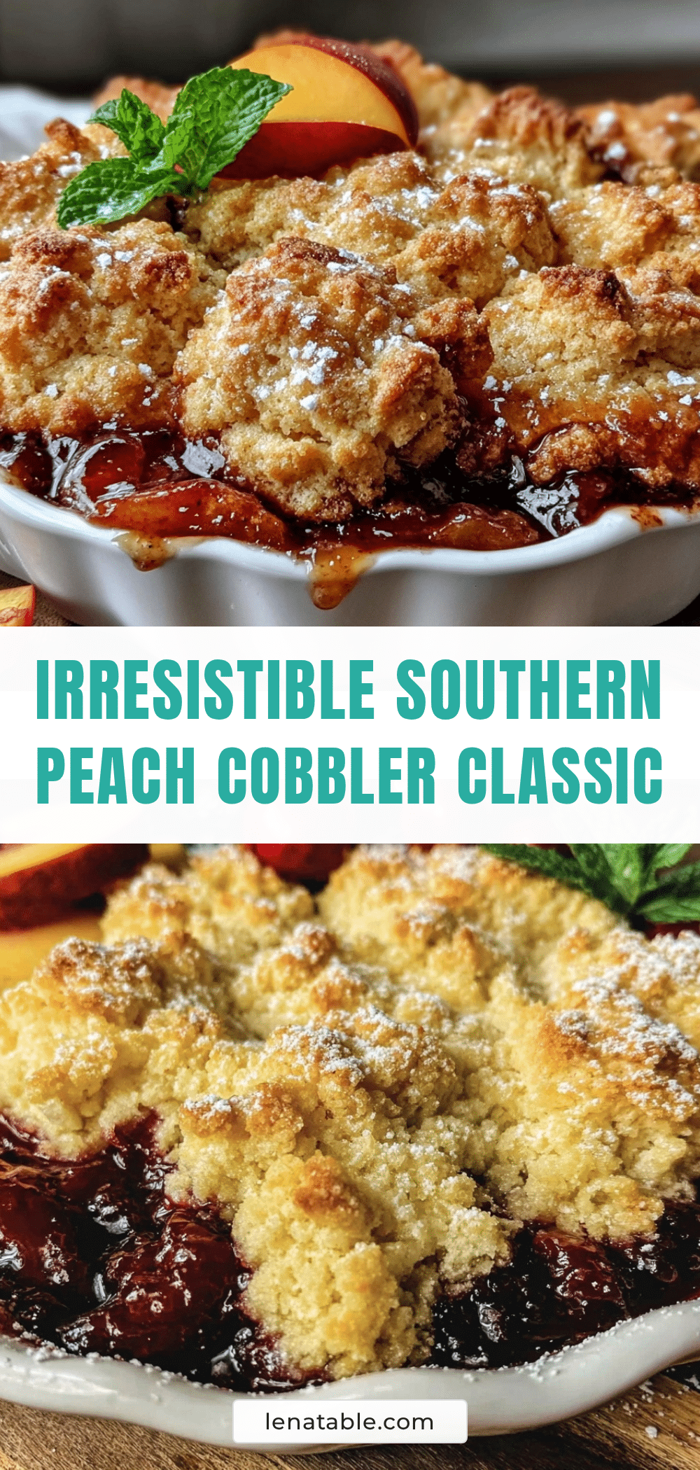 classic southern peach cobbler recipe