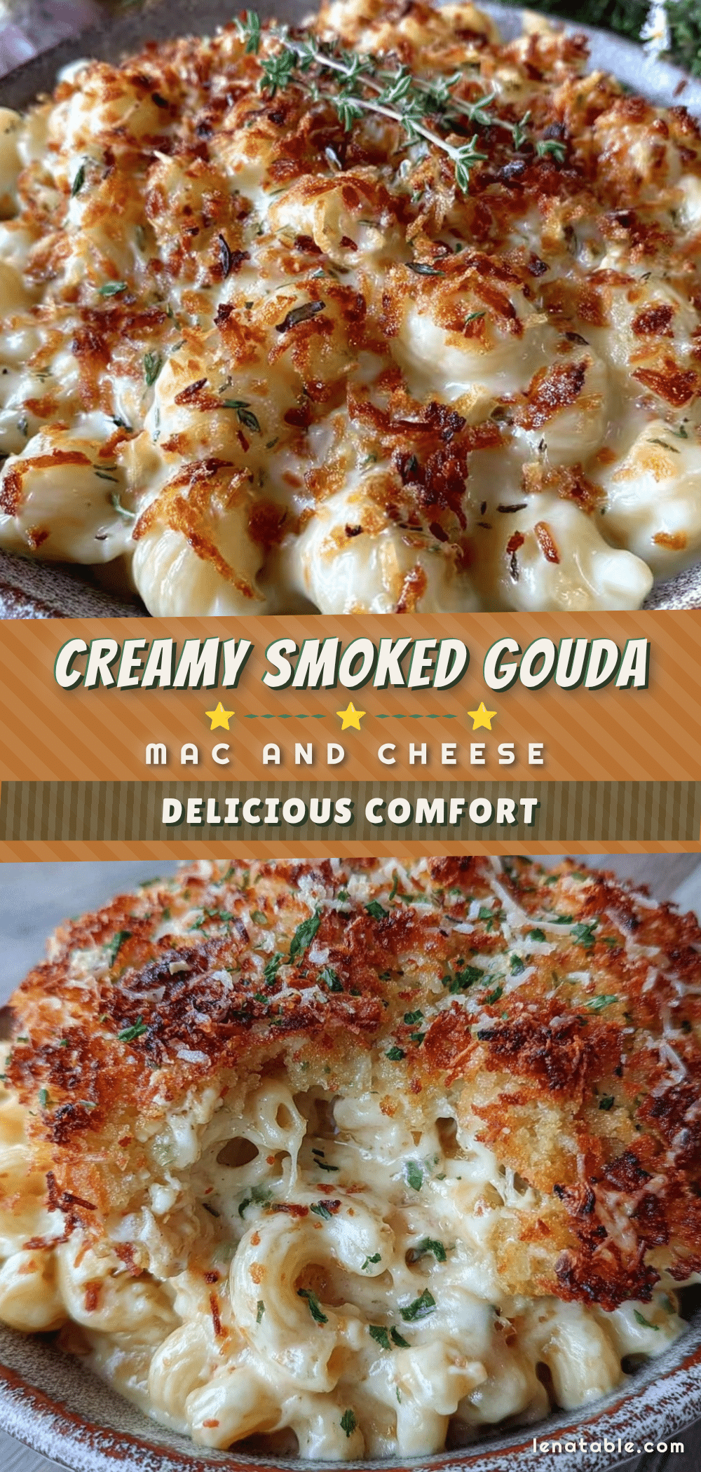 Creamy Smoked Gouda Mac and Cheese recipe