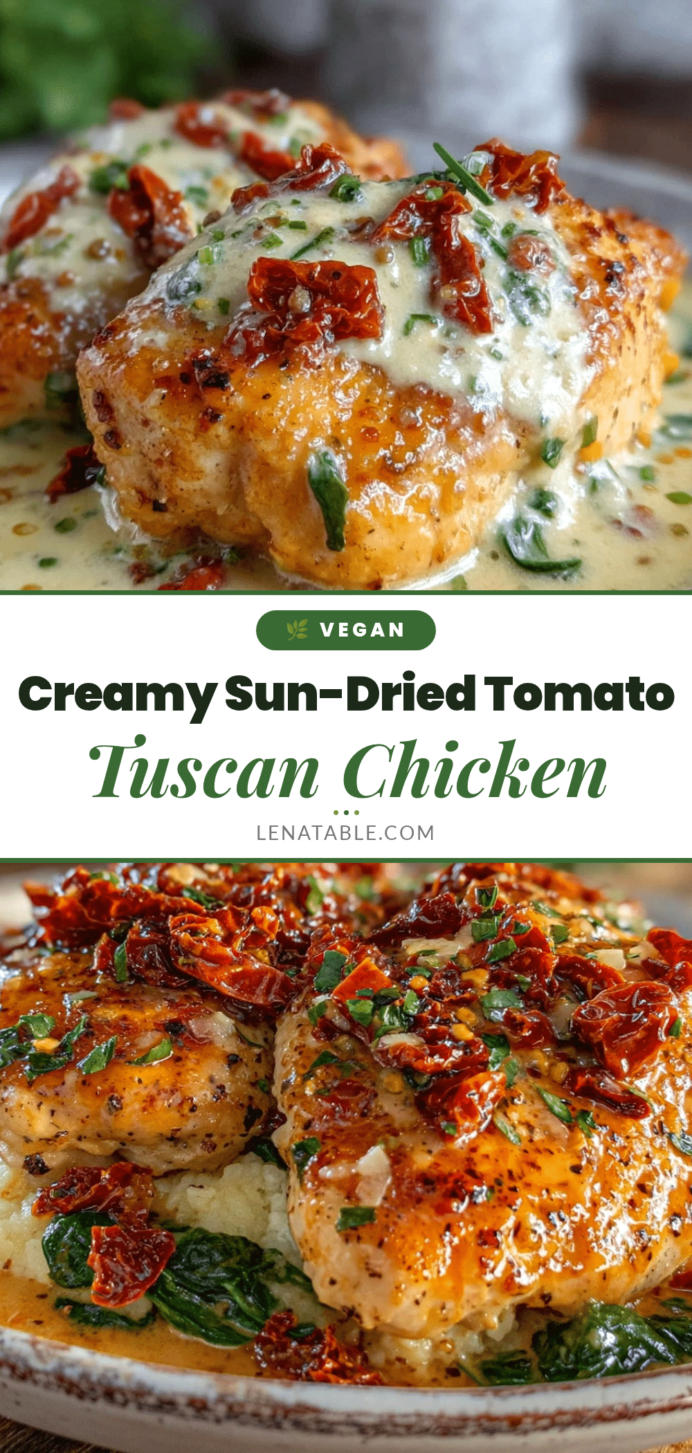 creamy tuscan chicken recipe