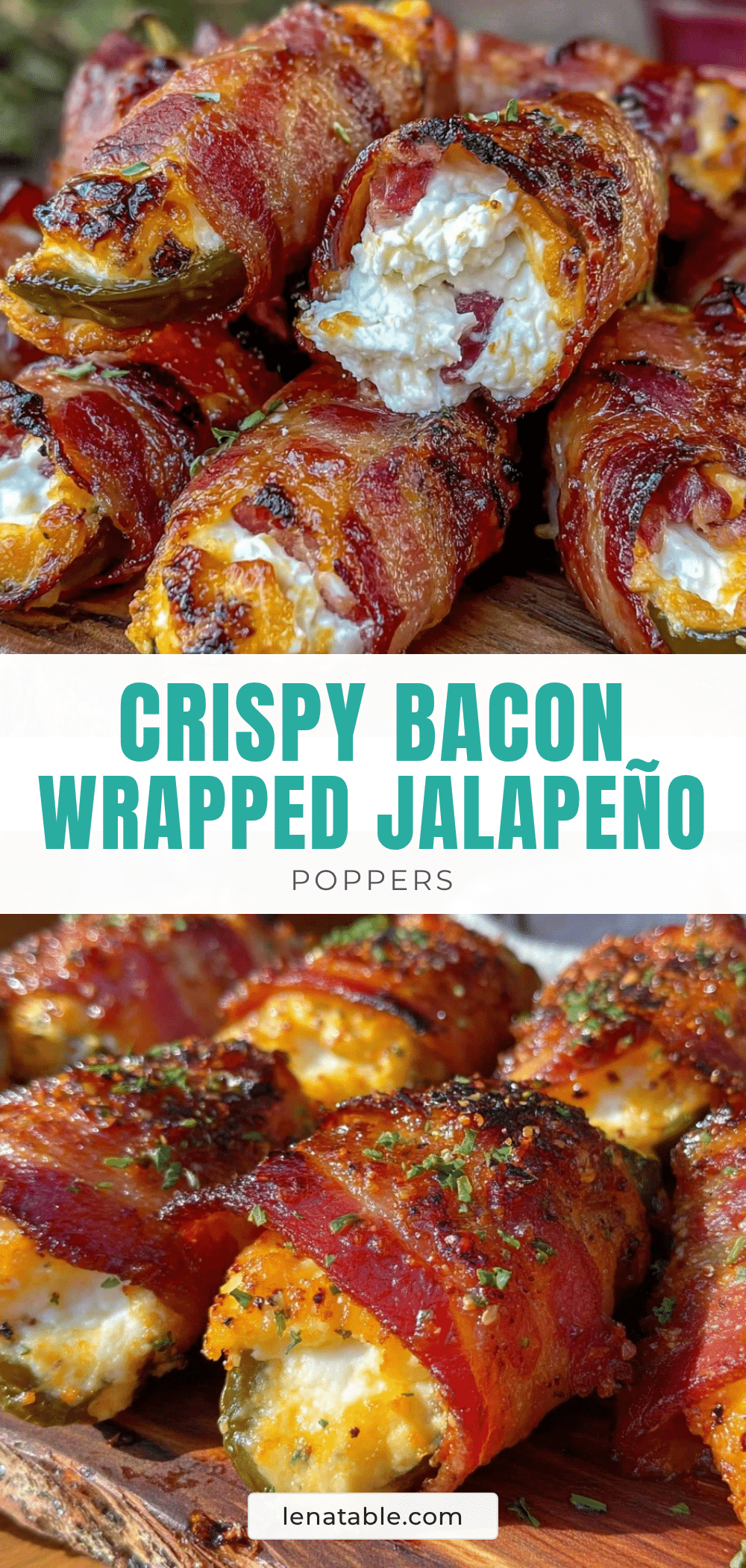 crispy baked cream cheese jalapeño poppers wrapped in bacon recipe