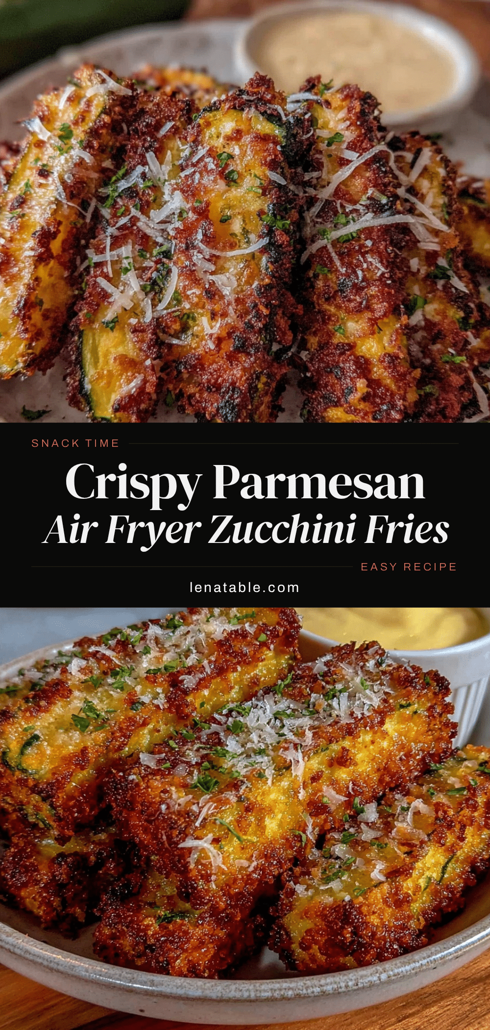 crispy baked zucchini fries recipe