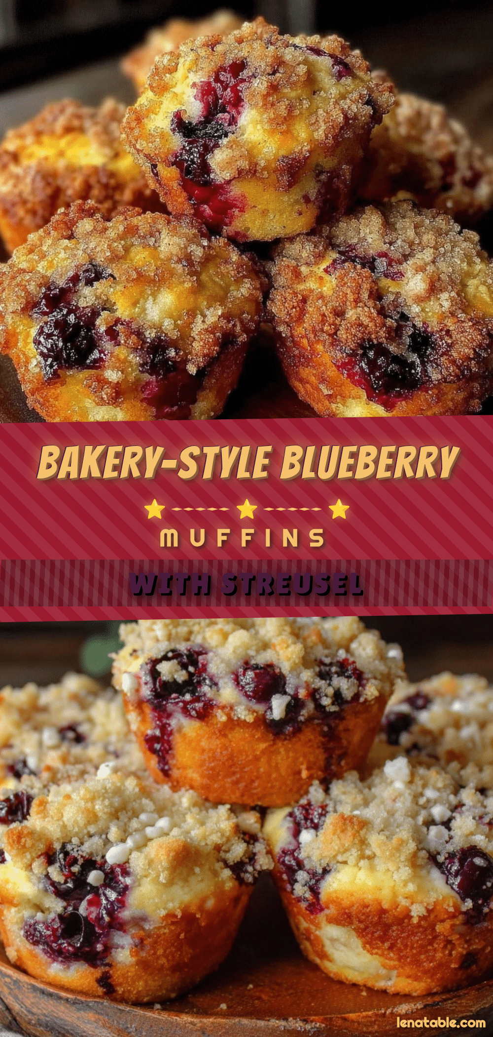 crispy blueberry muffins recipe