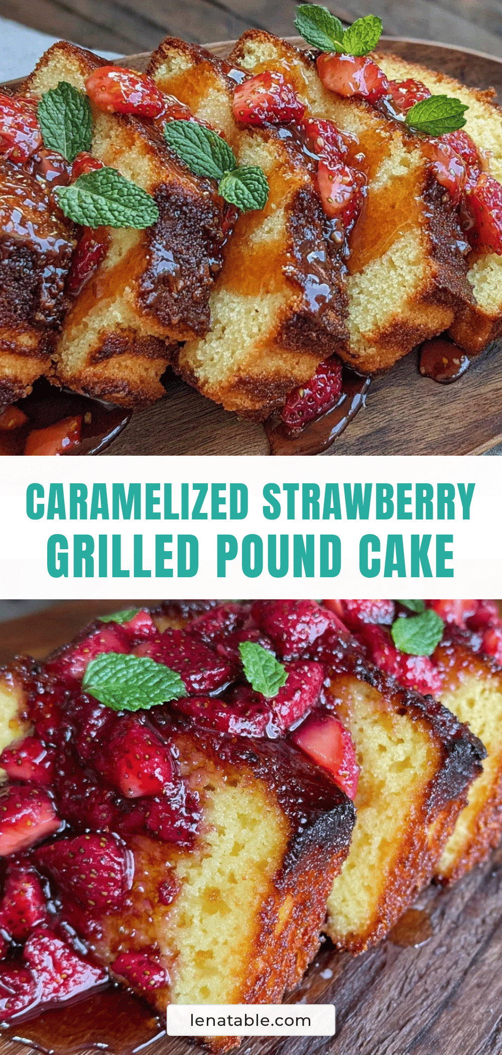crispy grilled pound cake recipe