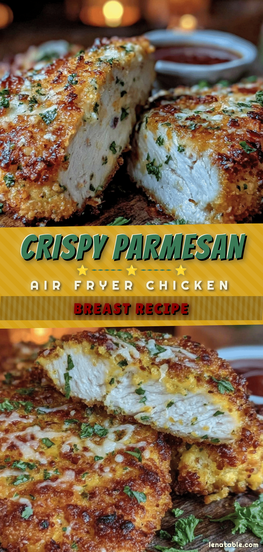 crispy parmesan crusted chicken breast recipe