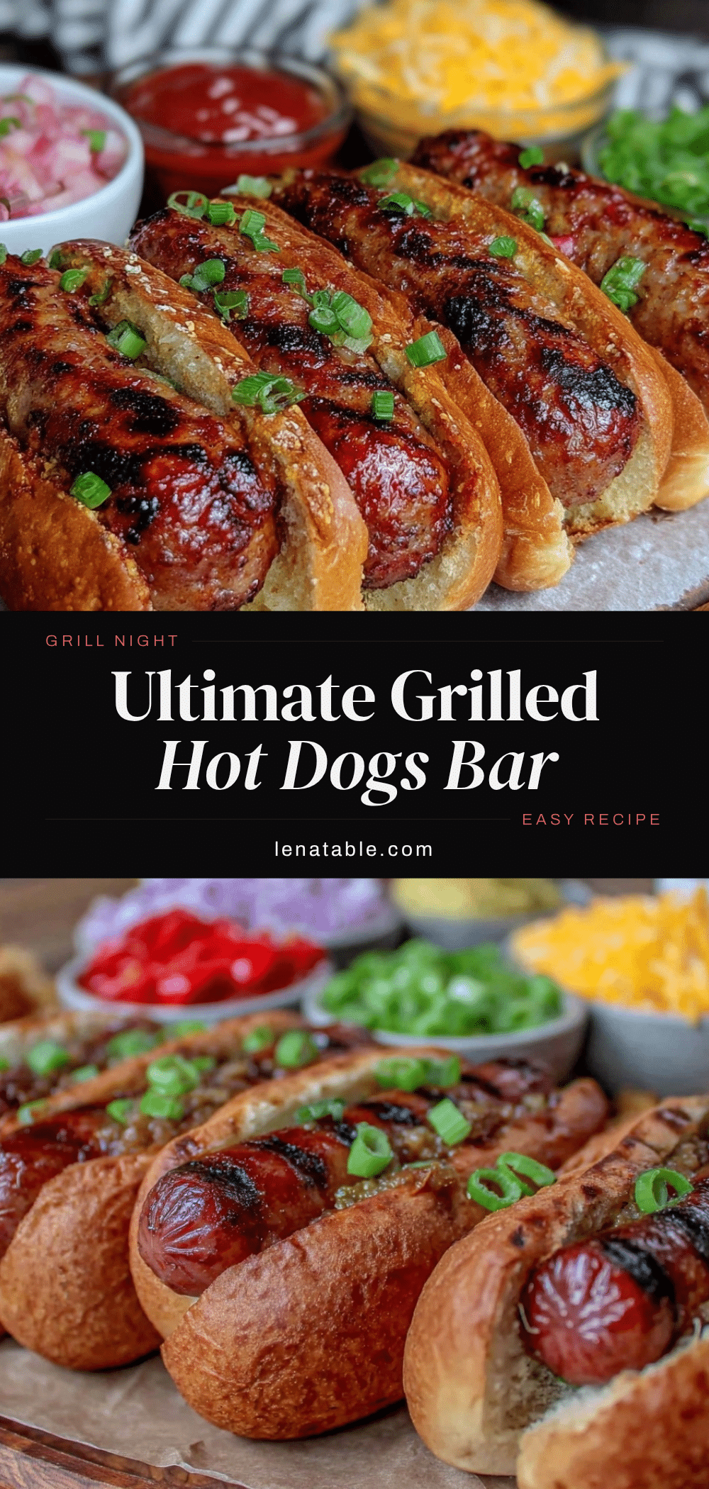 flavorful grilled hot dogs recipe