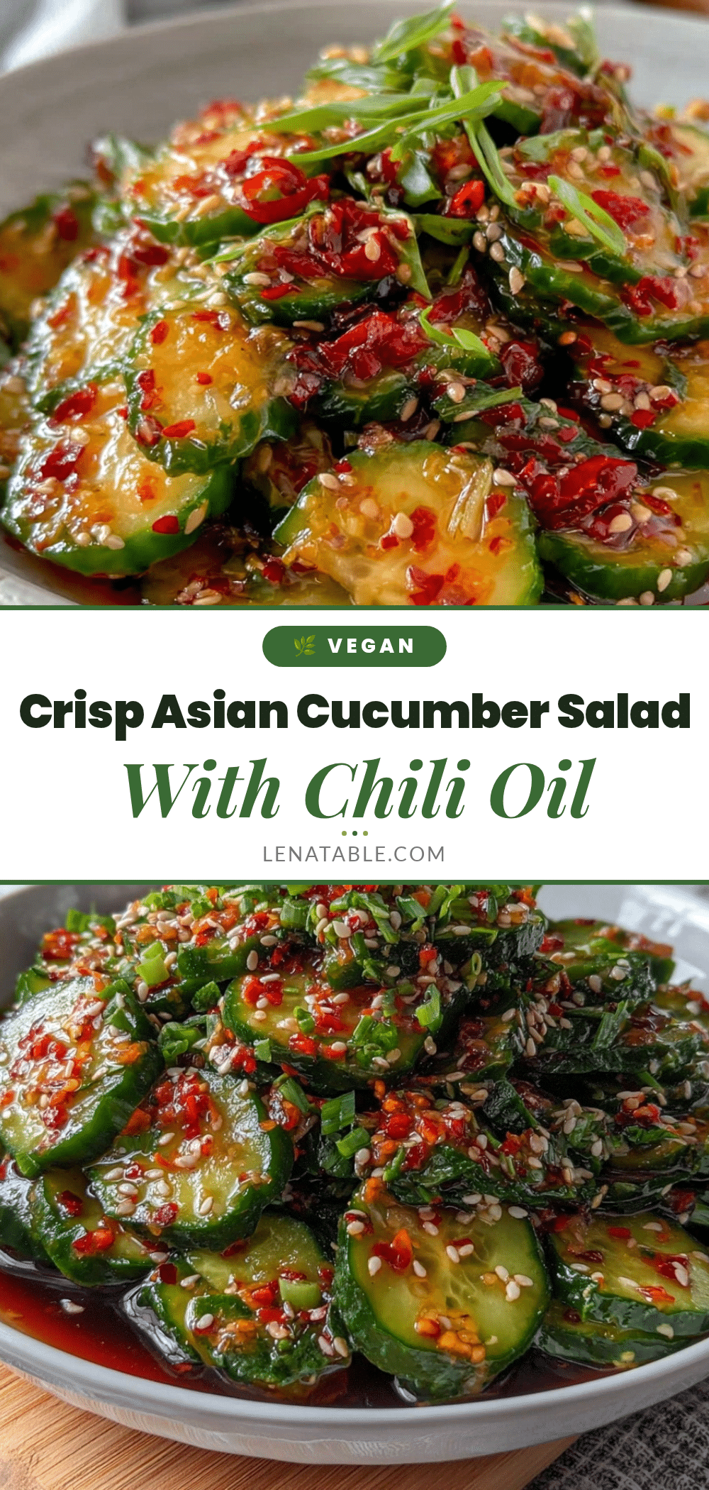Fresh Asian Cucumber Salad recipe
