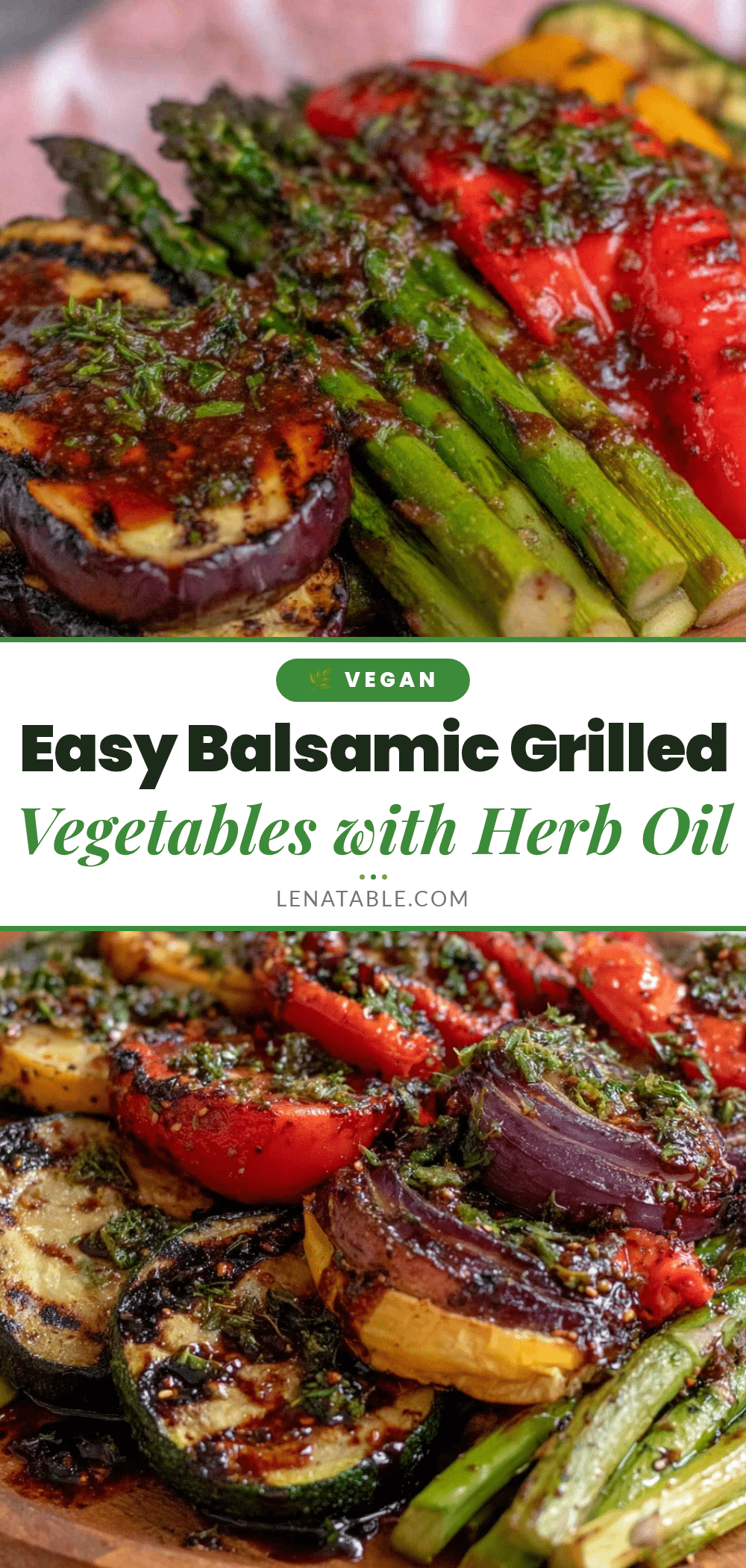 fresh balsamic grilled vegetables recipe