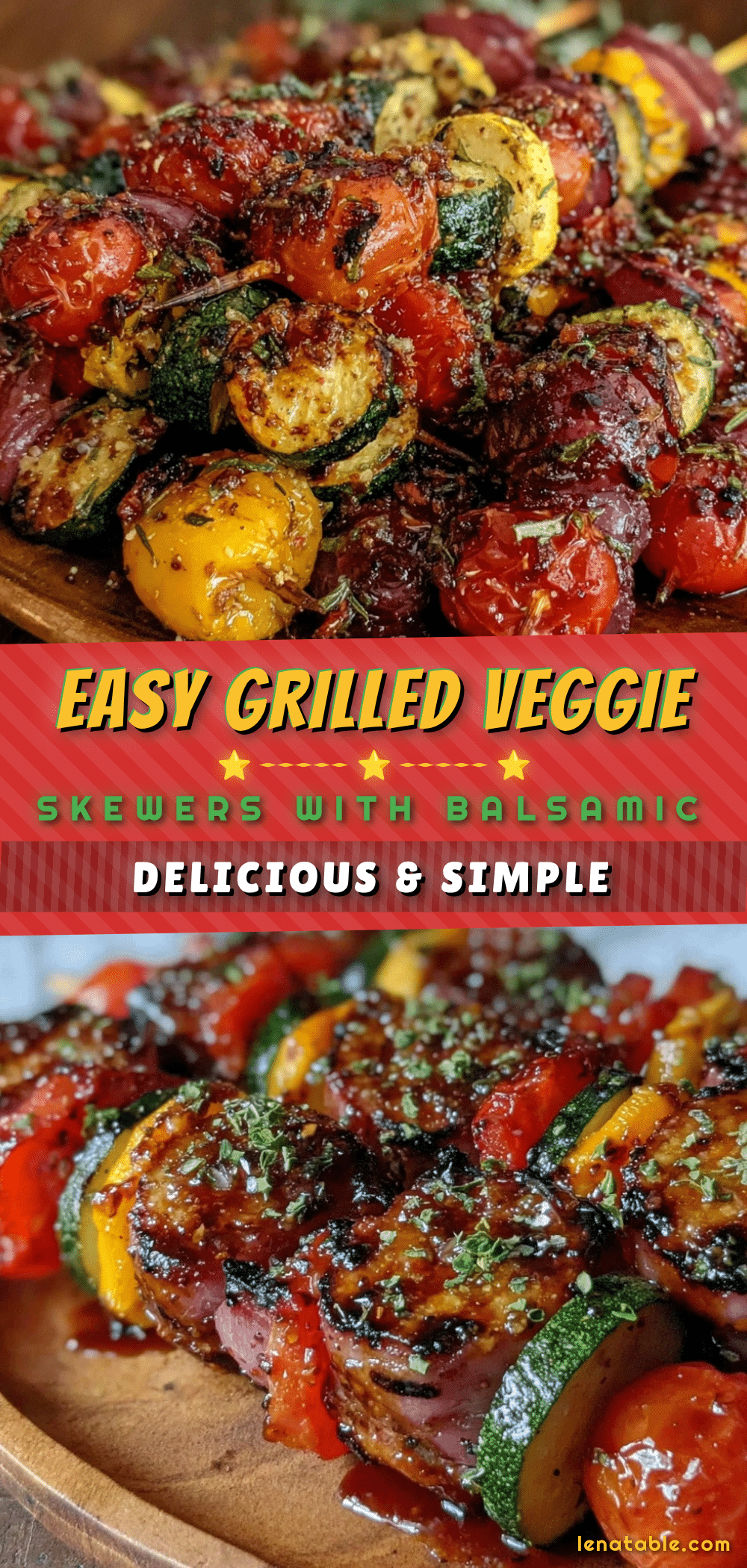 fresh grilled vegetable skewers recipe