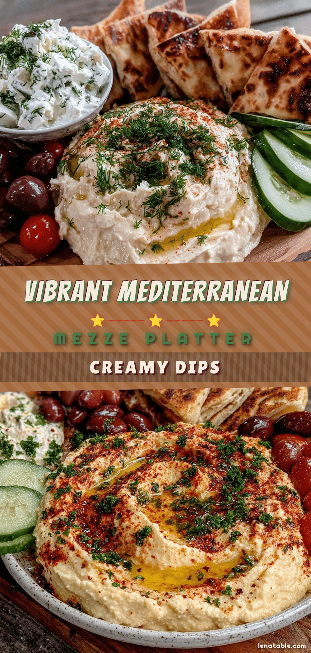 fresh mediterranean mezze platter recipe