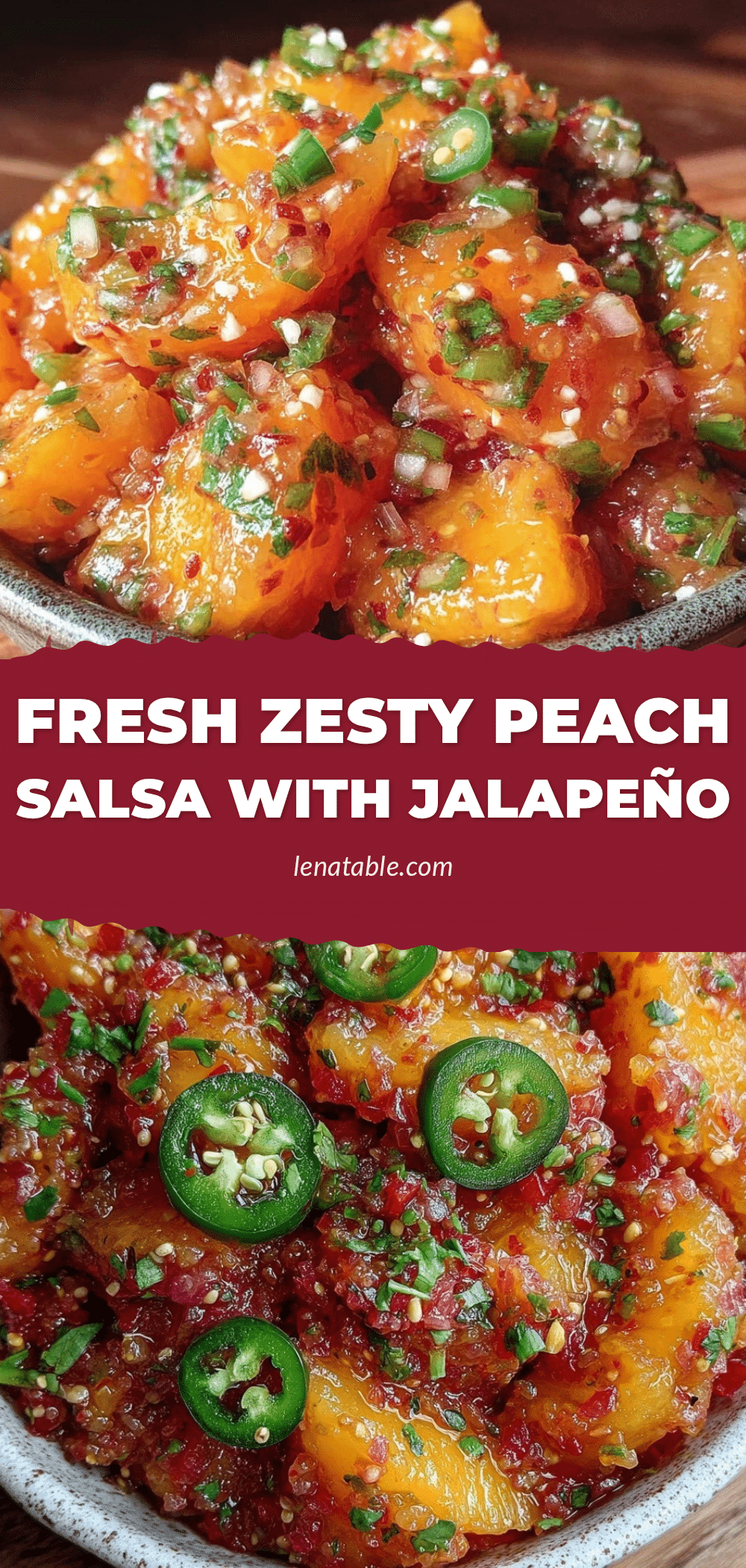 fresh zesty peach salsa recipe