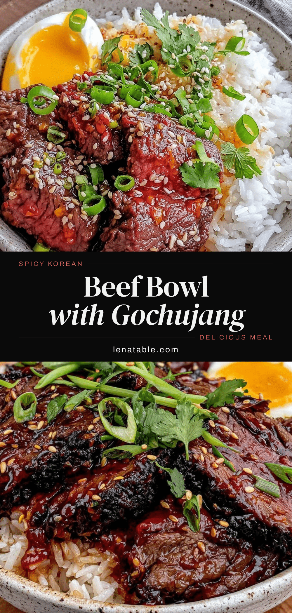 Korean Beef Bowl recipe