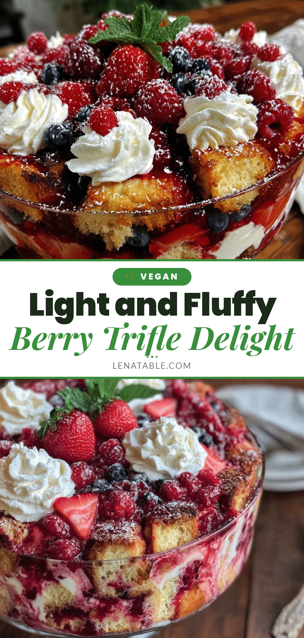 light berry trifle recipe