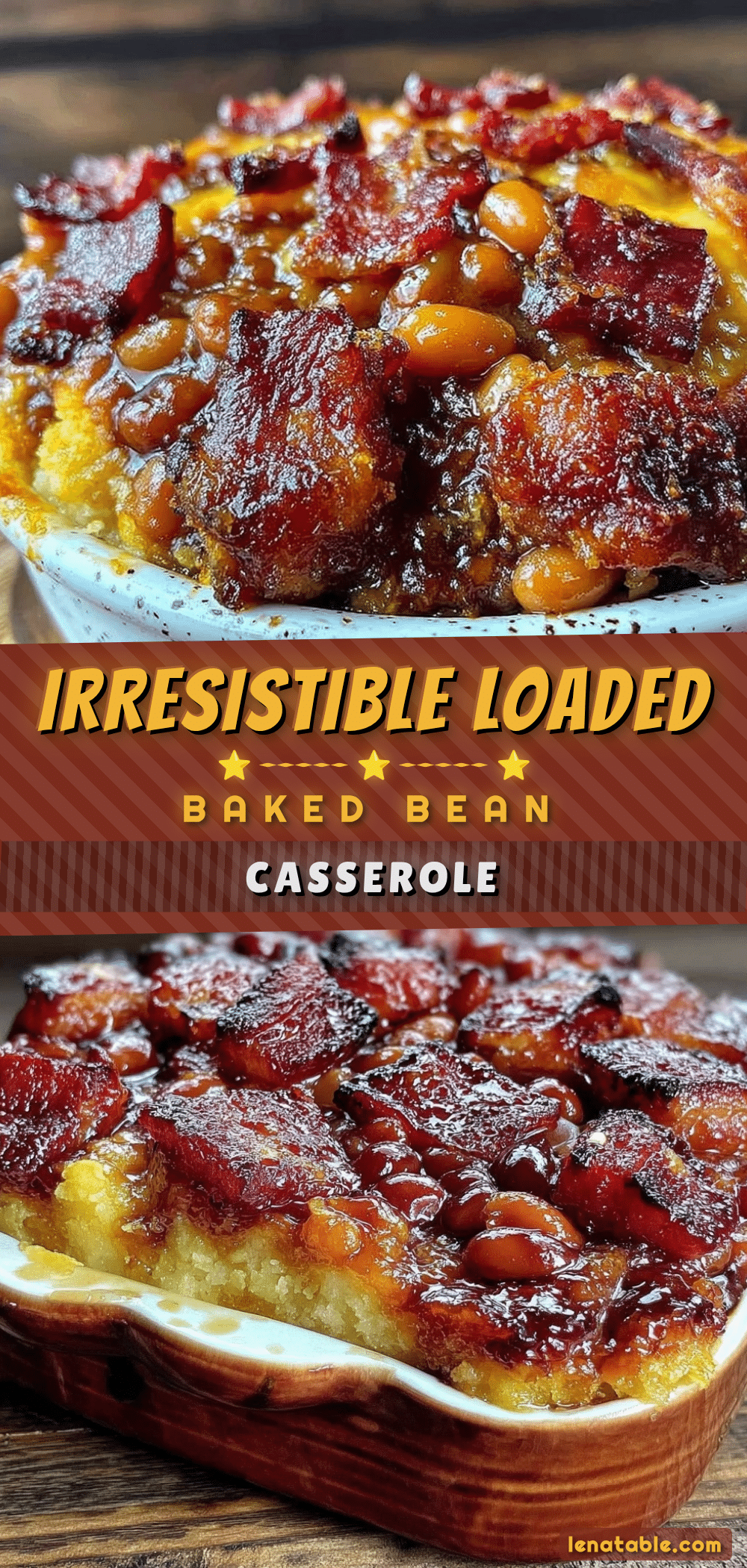 loaded baked bean casserole recipe