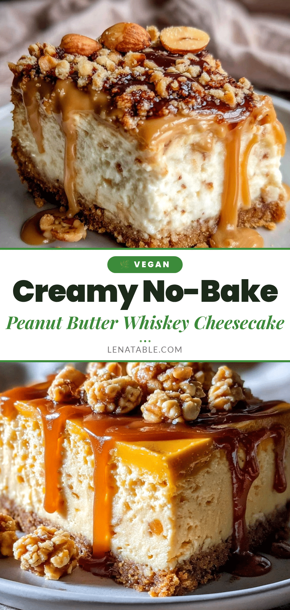no bake peanut butter whiskey cheesecake recipe