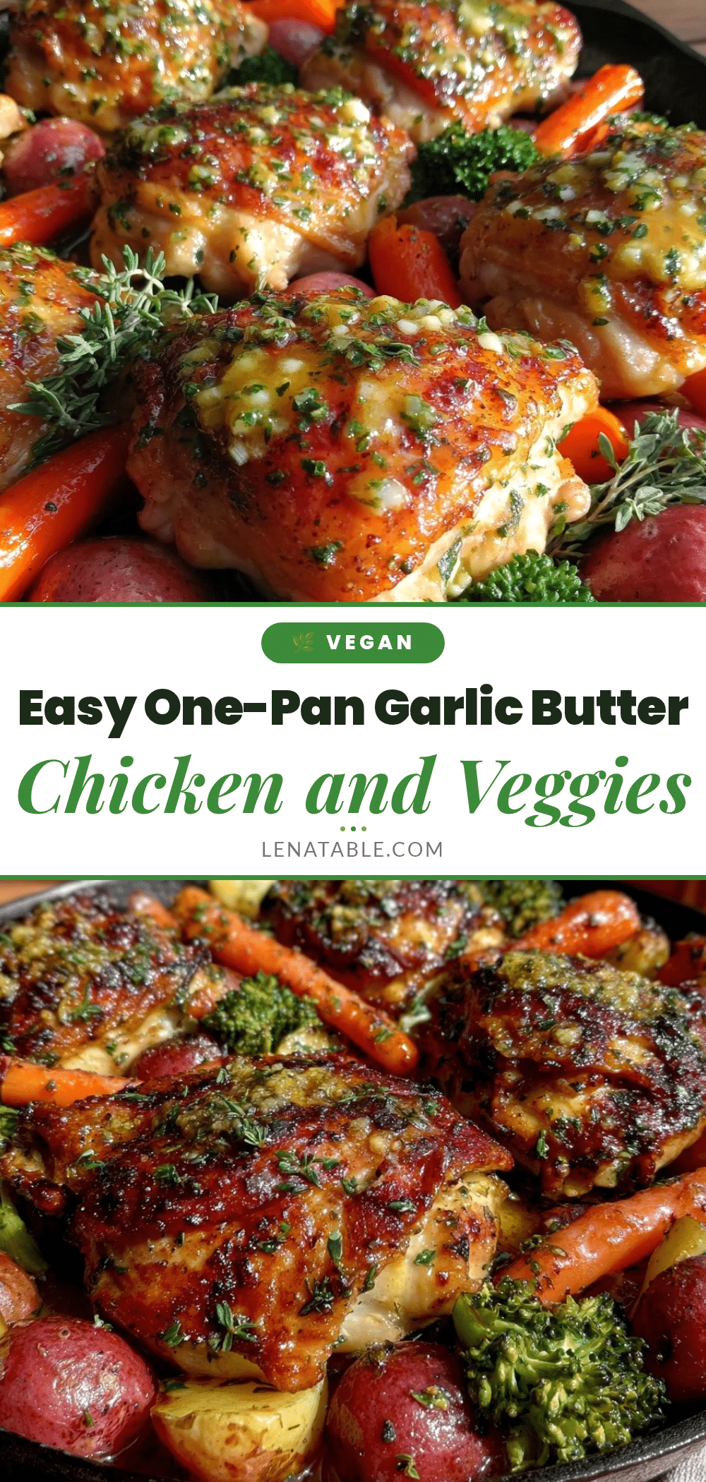 one-pan garlic butter chicken recipe