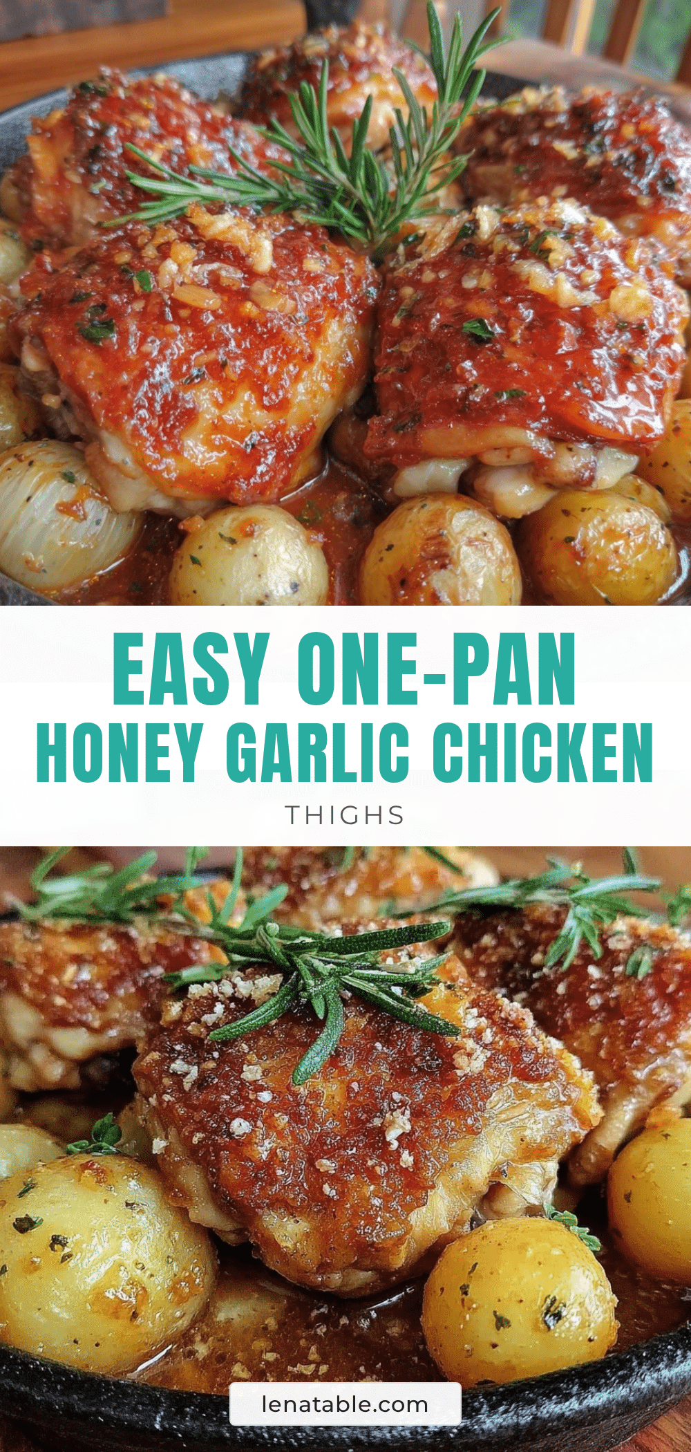 one-pan honey garlic chicken thighs recipe