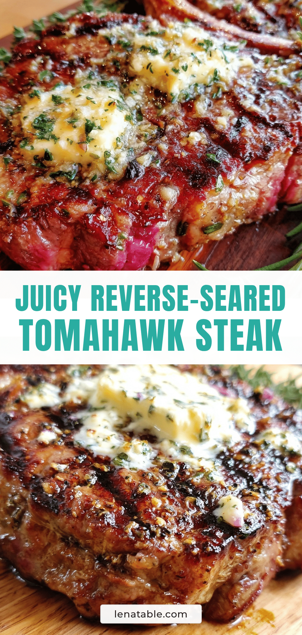 reverse-seared tomahawk steak recipe