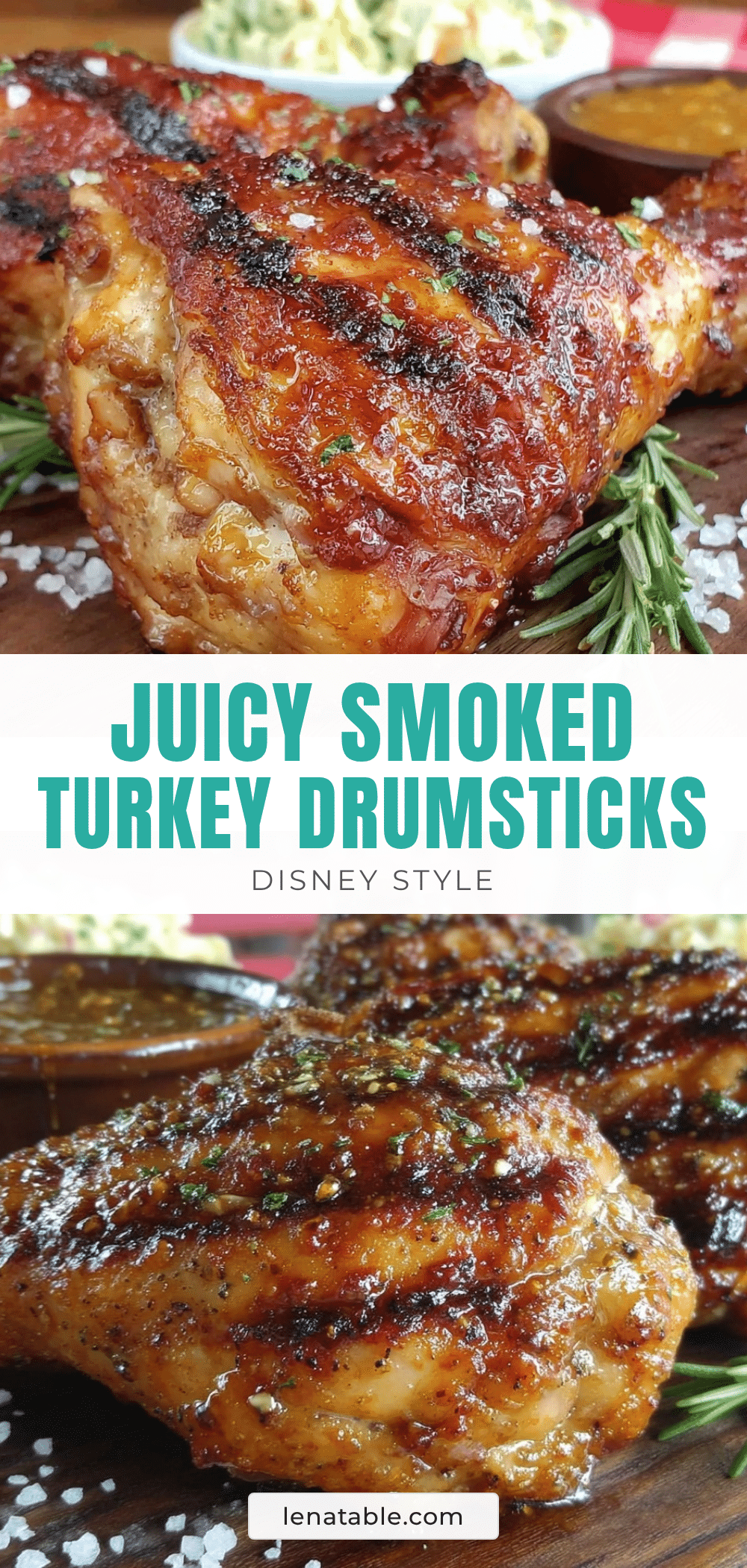 smoked turkey drumsticks recipe
