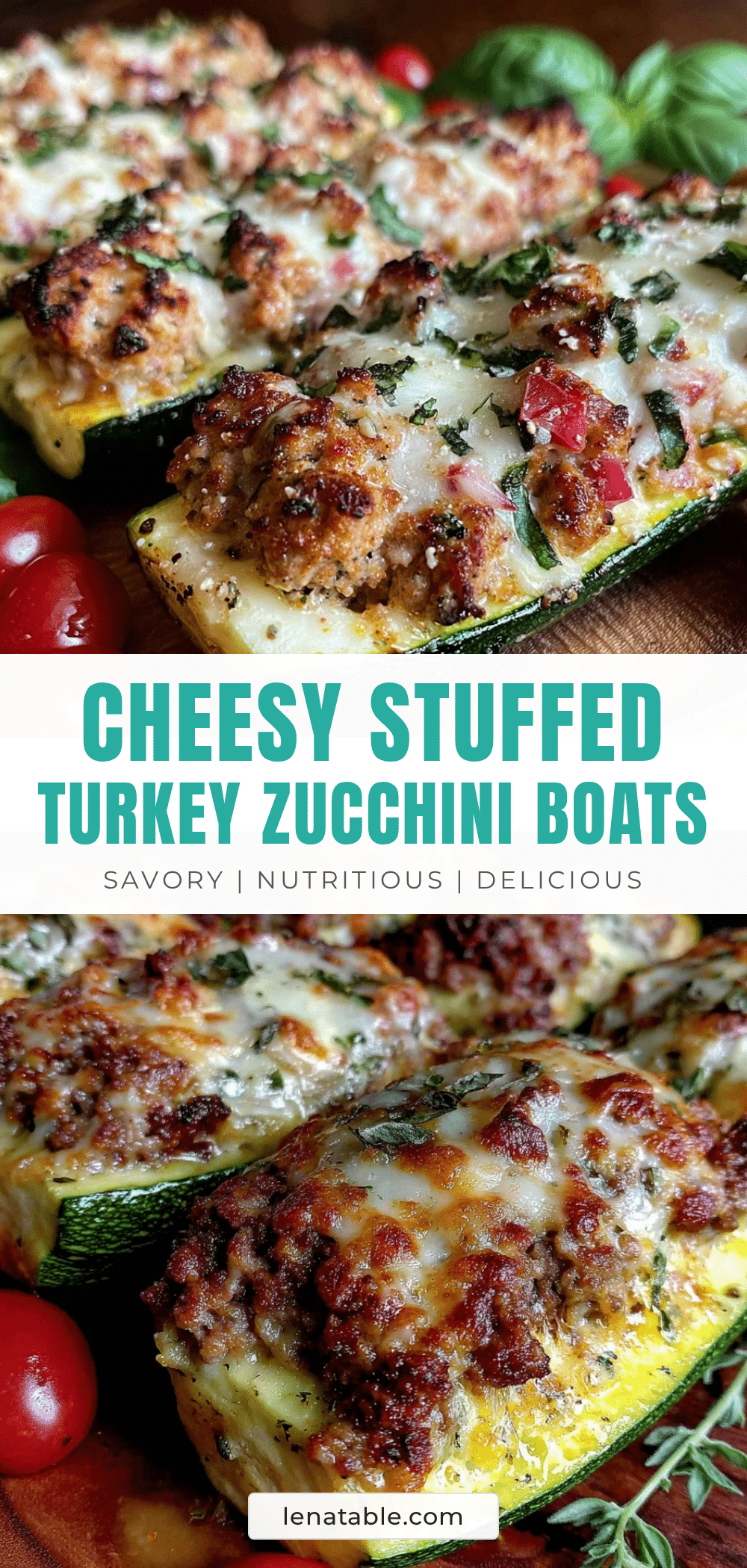 stuffed zucchini boats recipe