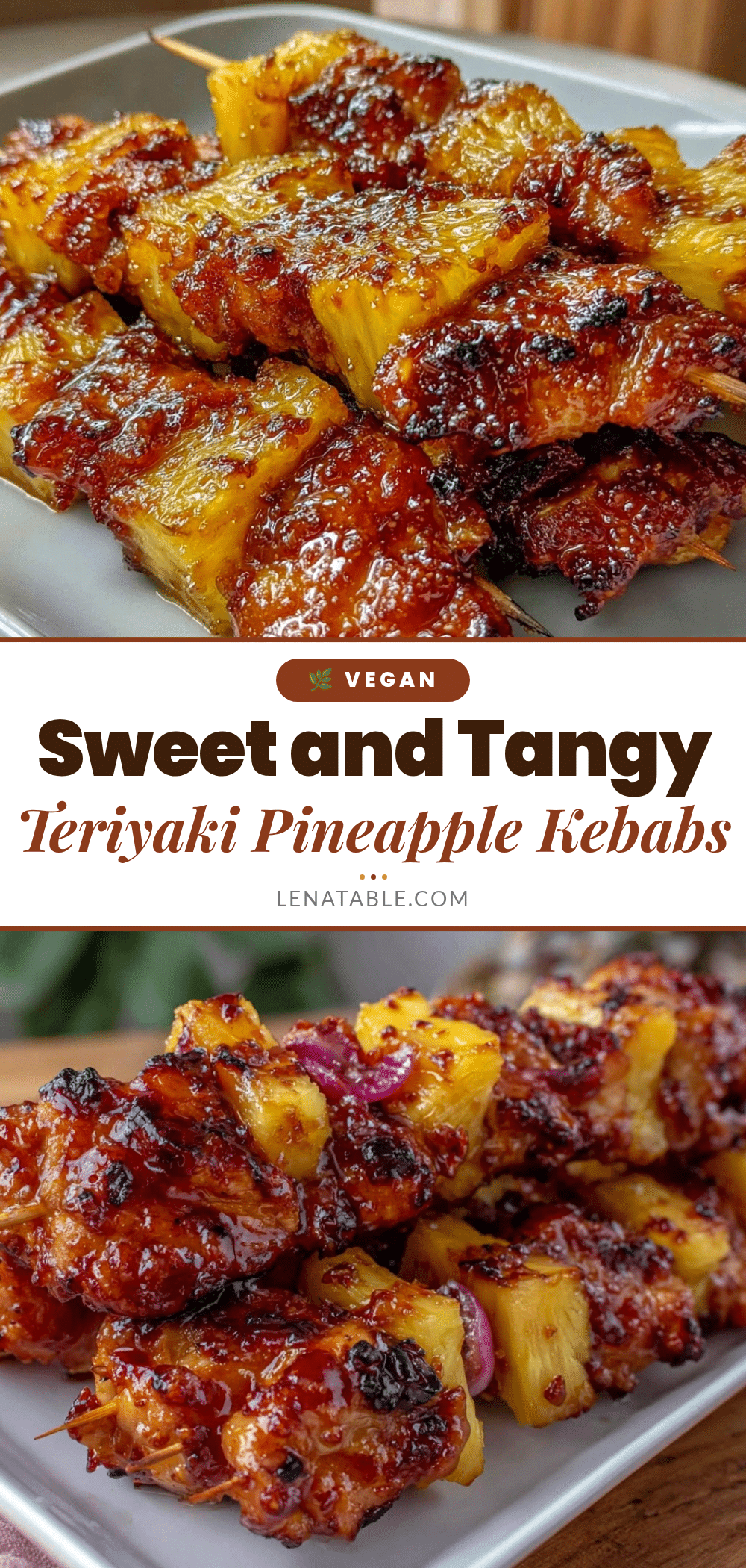 teriyaki pineapple chicken kebabs recipe