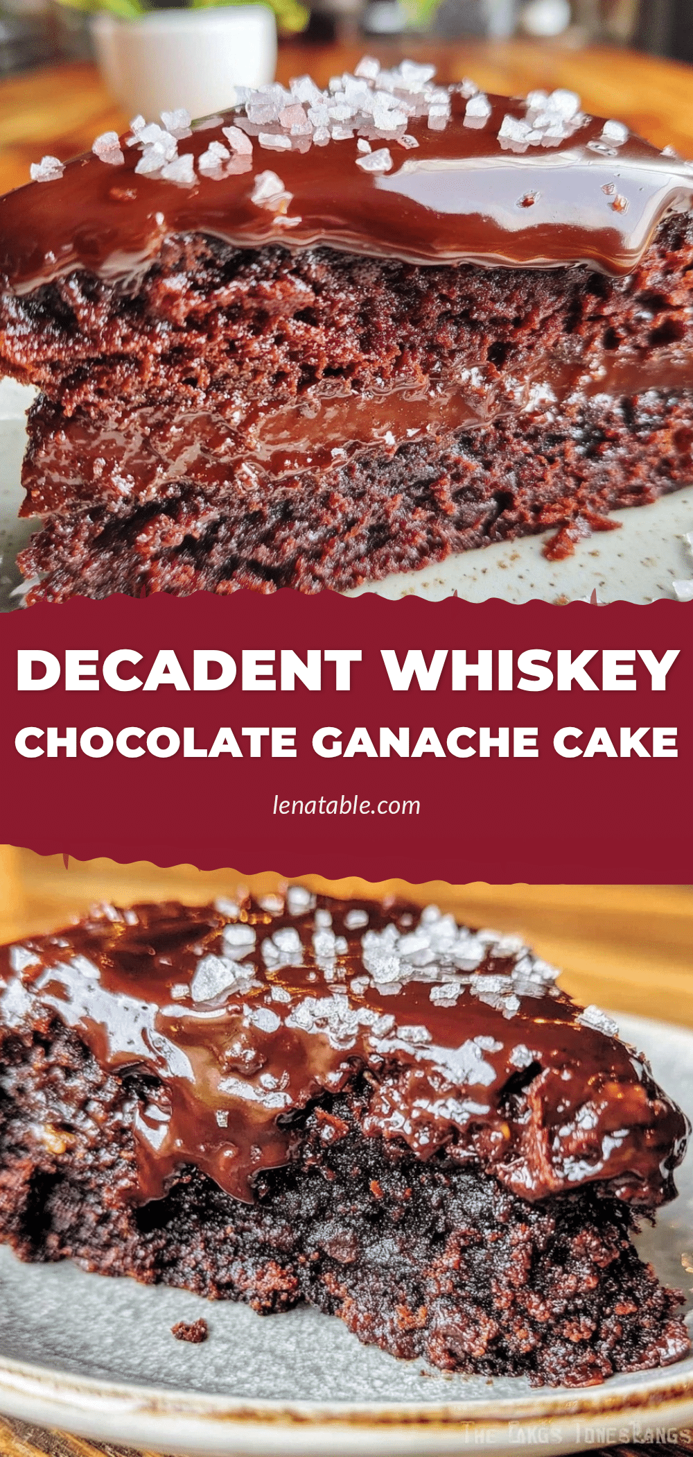 whiskey chocolate ganache cake recipe