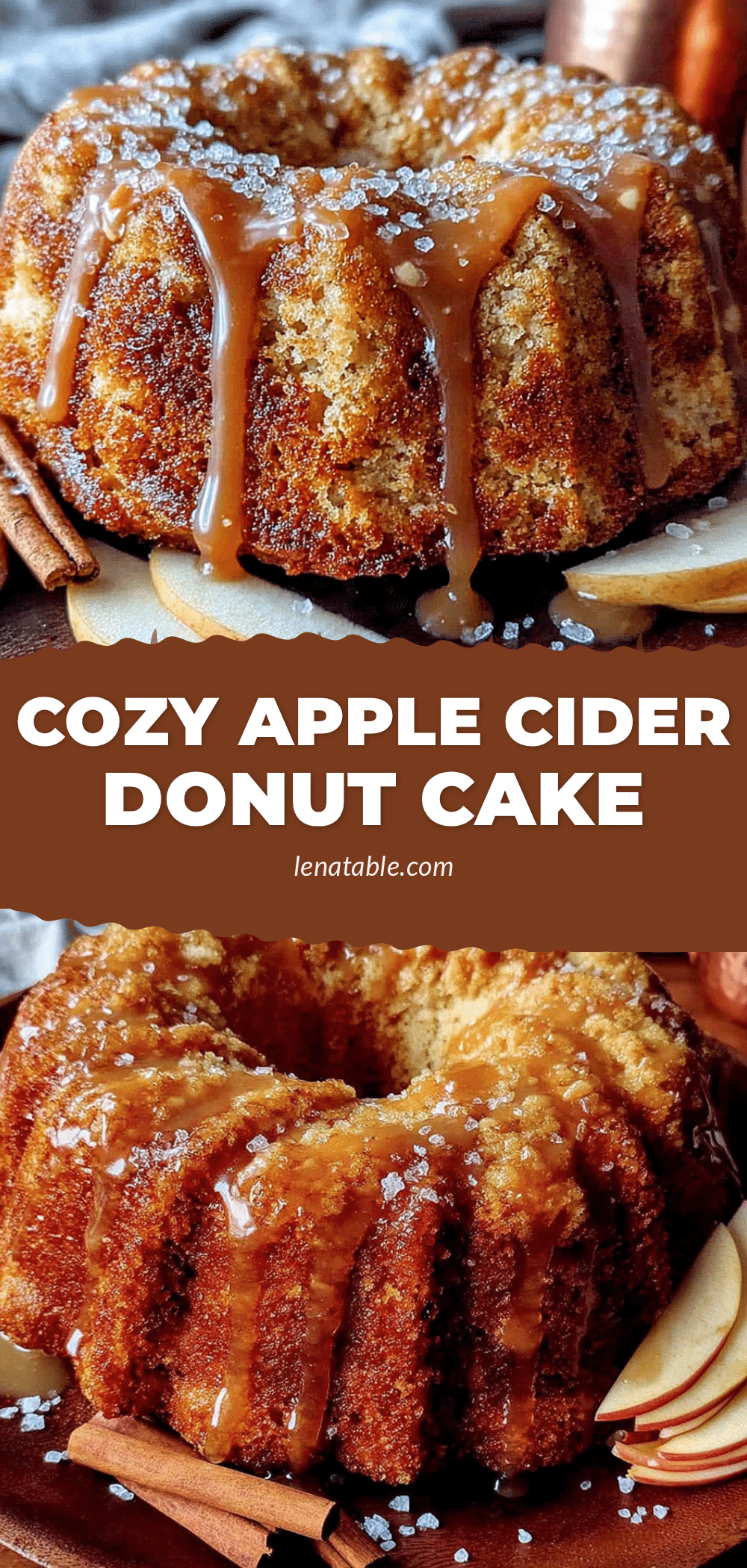apple cider donut cake recipe